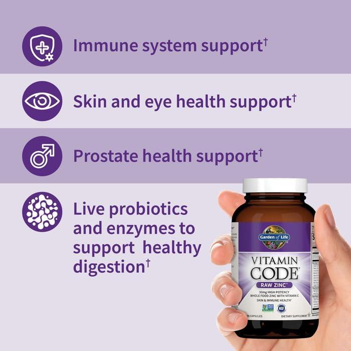 Suplemento Gummy de Cúrcuma Orgánica y Zinc Crudo - 120 Gummy + 60 Cápsulas