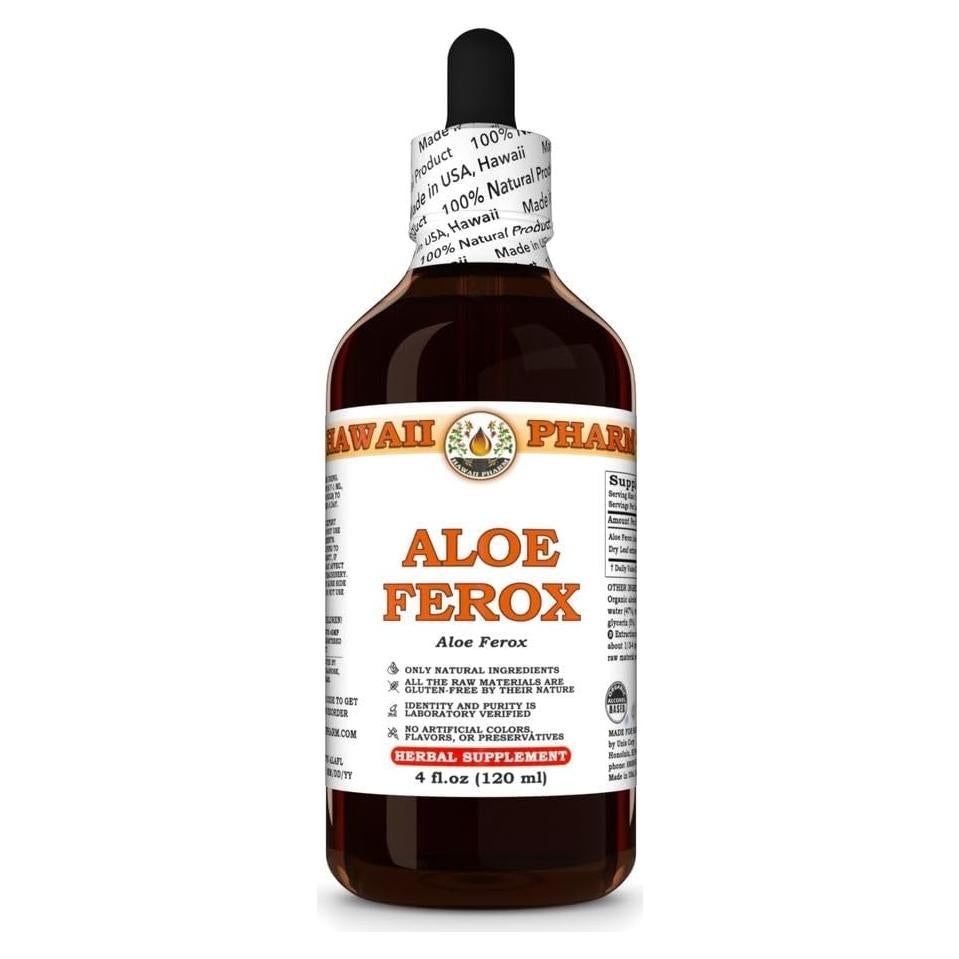 Extracto Líquido de Aloe Ferox Hawaii Pharm 118.29 ml Natural