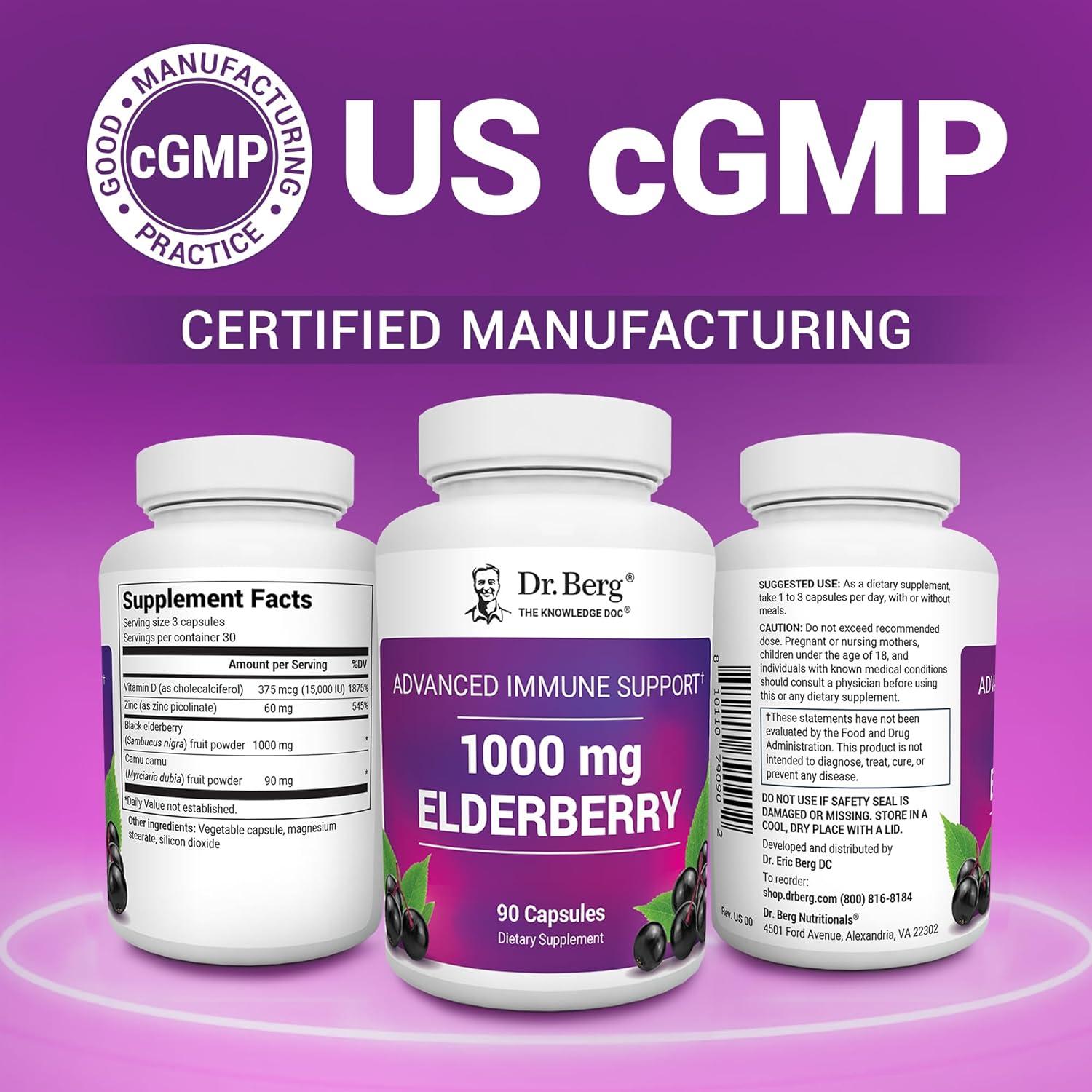 Cápsulas de Saco Negro Dr. Berg 90 unidades - Soporte Inmunológico