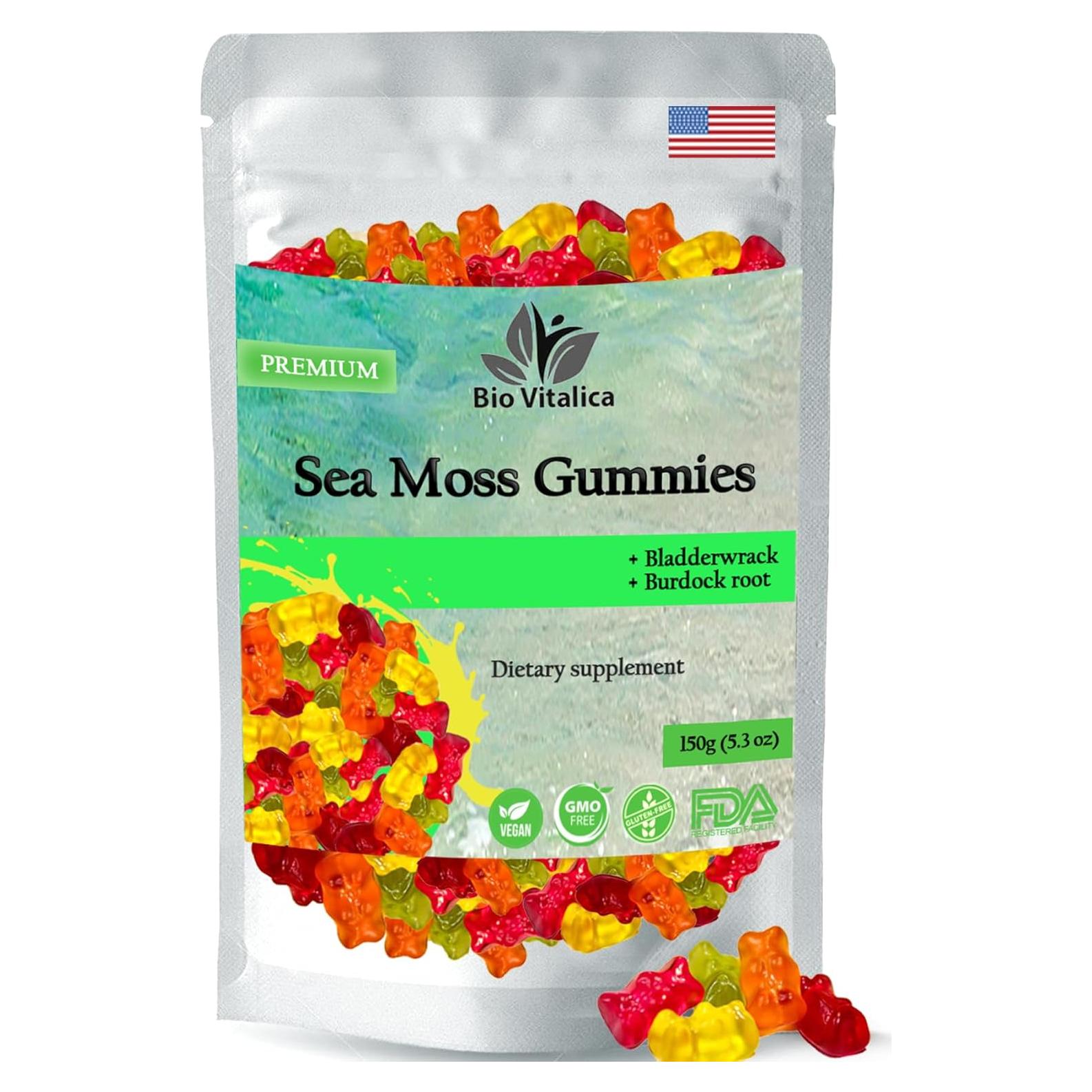 Gomitas de Musgo Marino BIO VITALICA 450g - Veganas y Keto