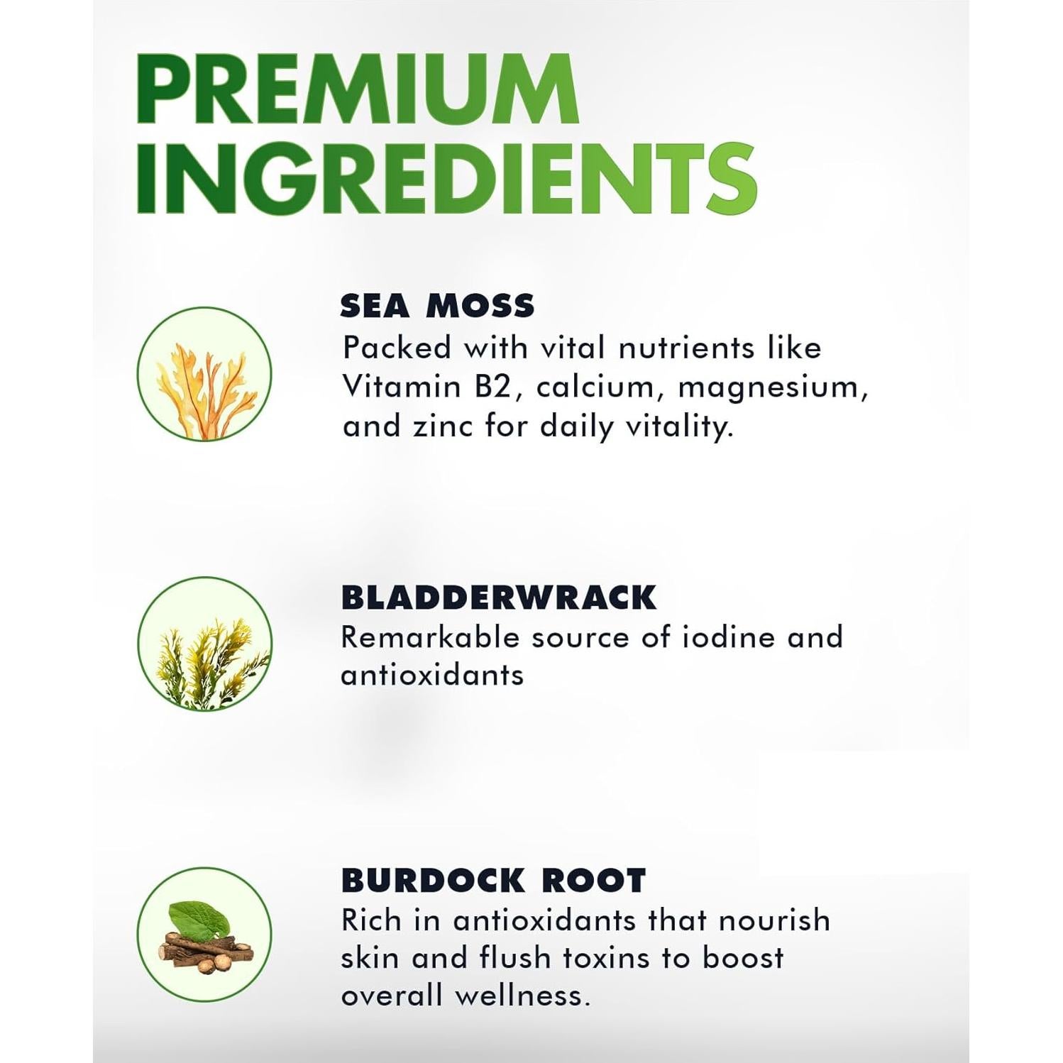 Gomitas de Musgo Marino BIO VITALICA 450g - Veganas y Keto