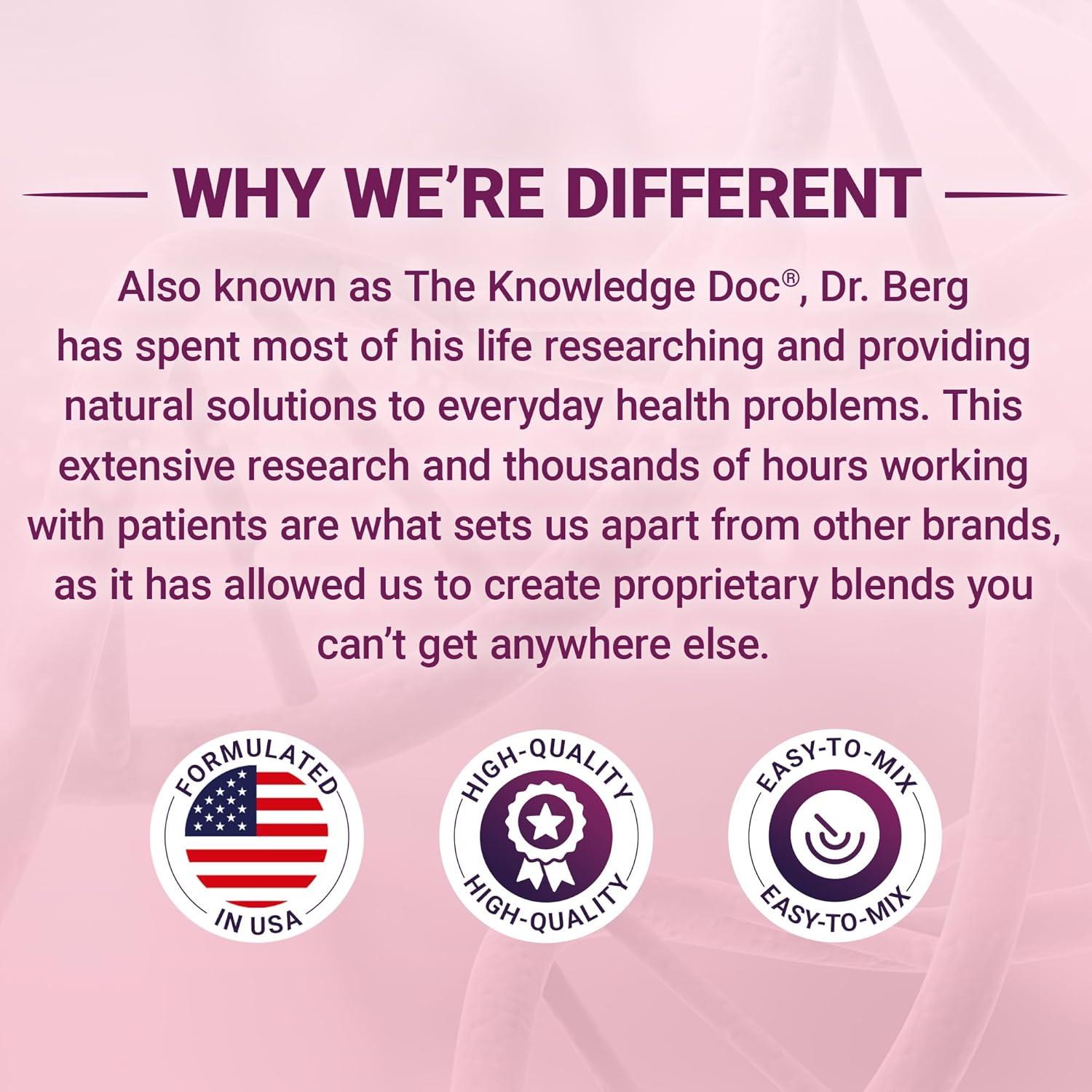 Polvo de Colágeno Dr. Berg Sin Sabor 14 g Proteína 25 Porciones