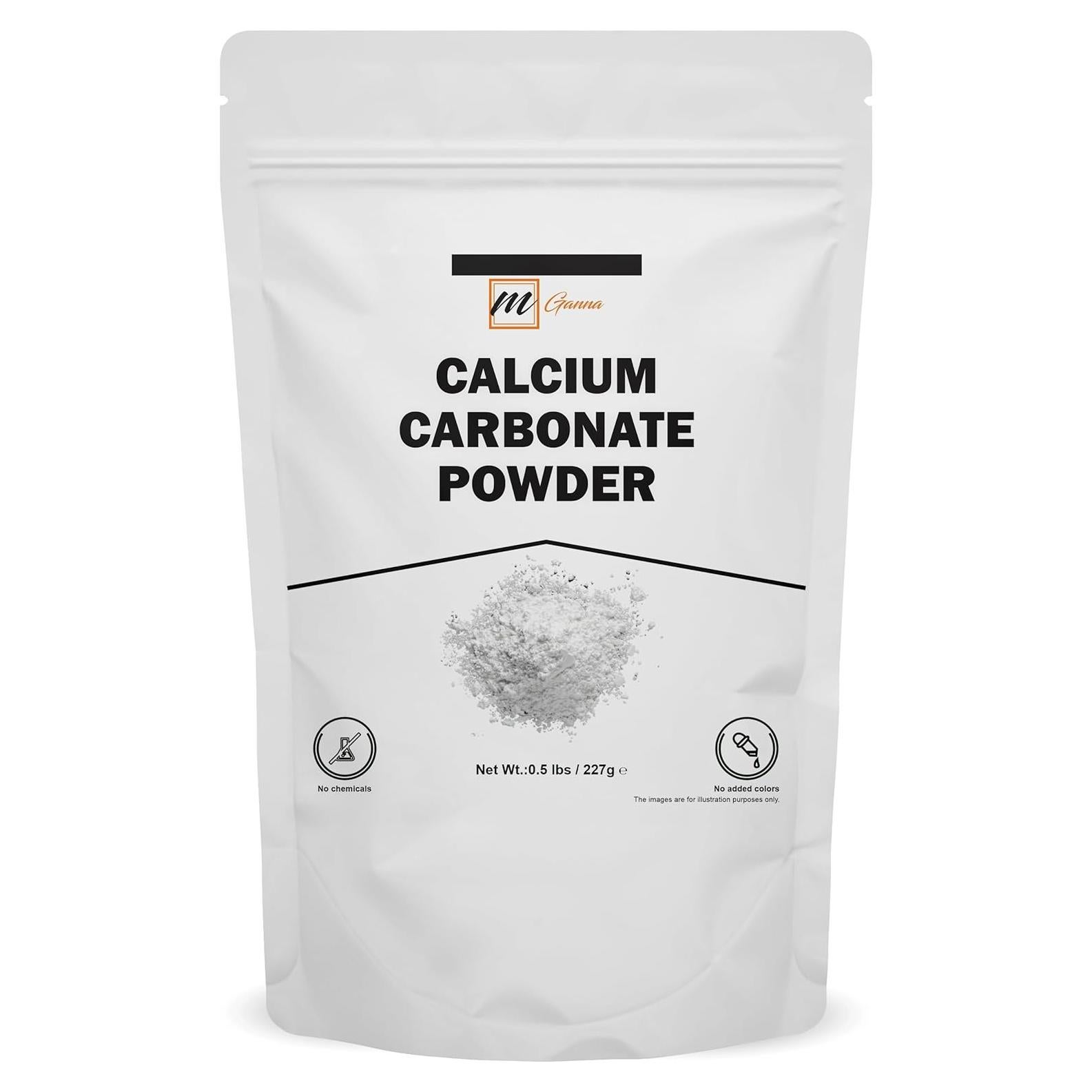 Carbonato de Calcio Natural Puro mGanna 227g Suplemento Dietético