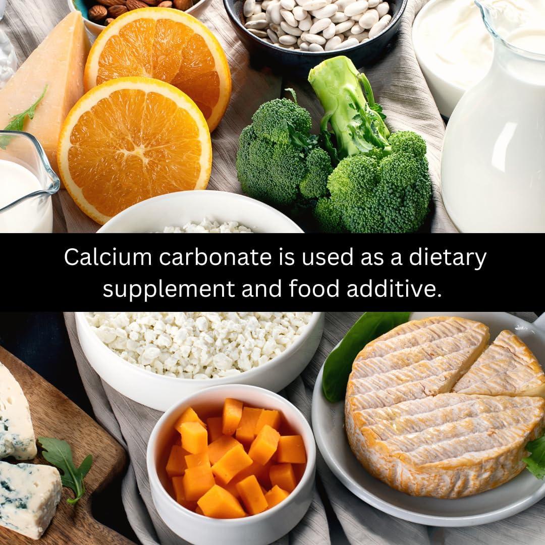 Carbonato de Calcio Natural Puro mGanna 227g Suplemento Dietético