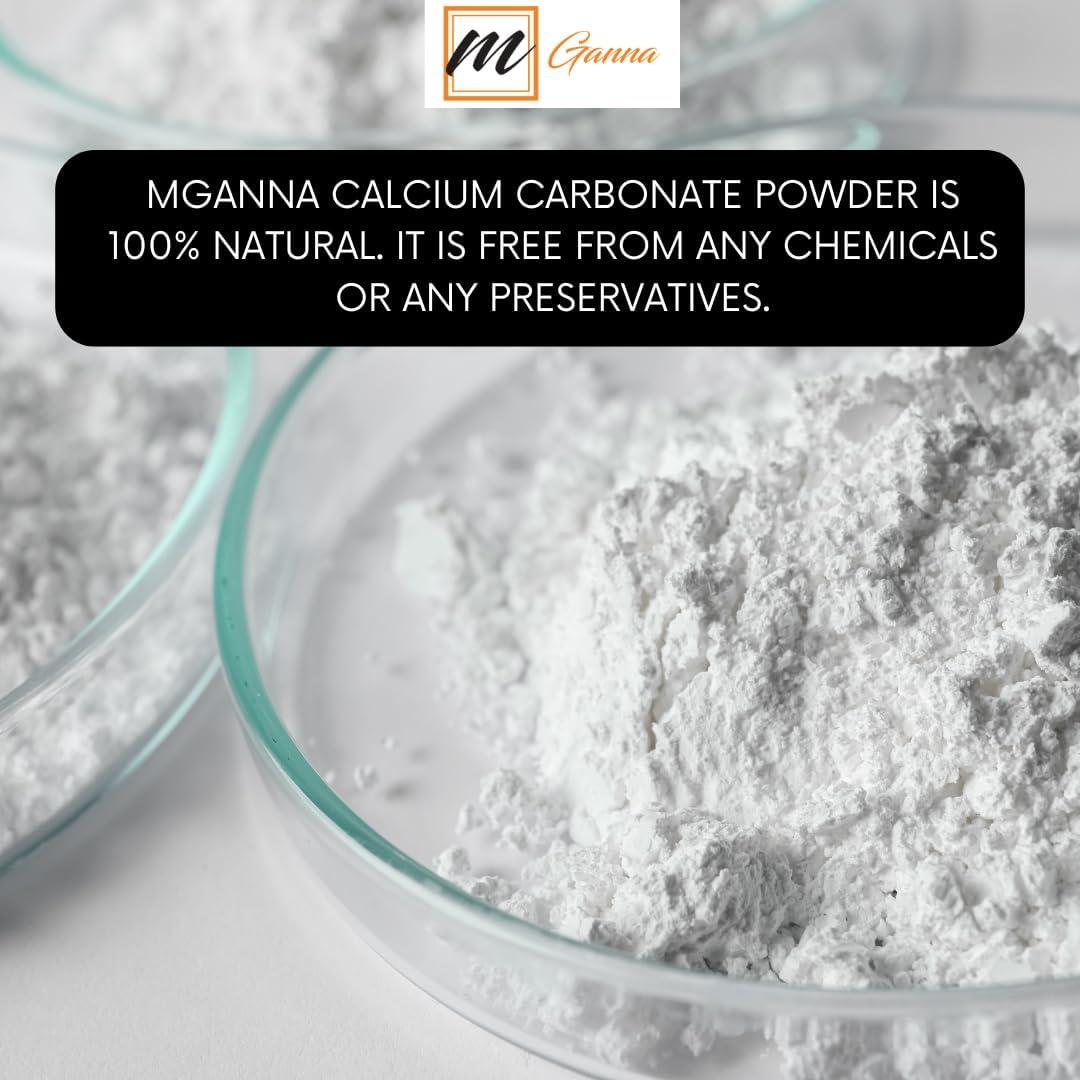 Carbonato de Calcio Natural Puro mGanna 227g Suplemento Dietético