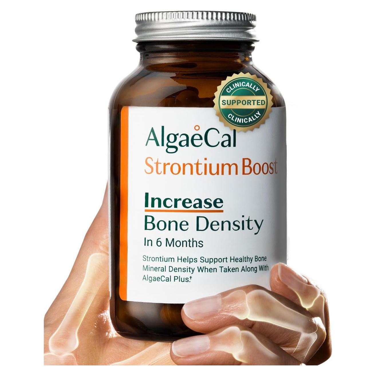 AlgaeCal Suplemento de Citrato de Estroncio 680 mg - 60 Cápsulas