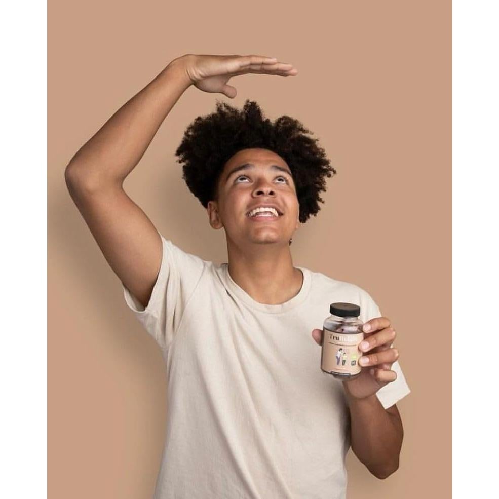 Cápsulas de Crecimiento TruHeight 60 Unidades - Suplemento Natural para Niños y Adolescentes