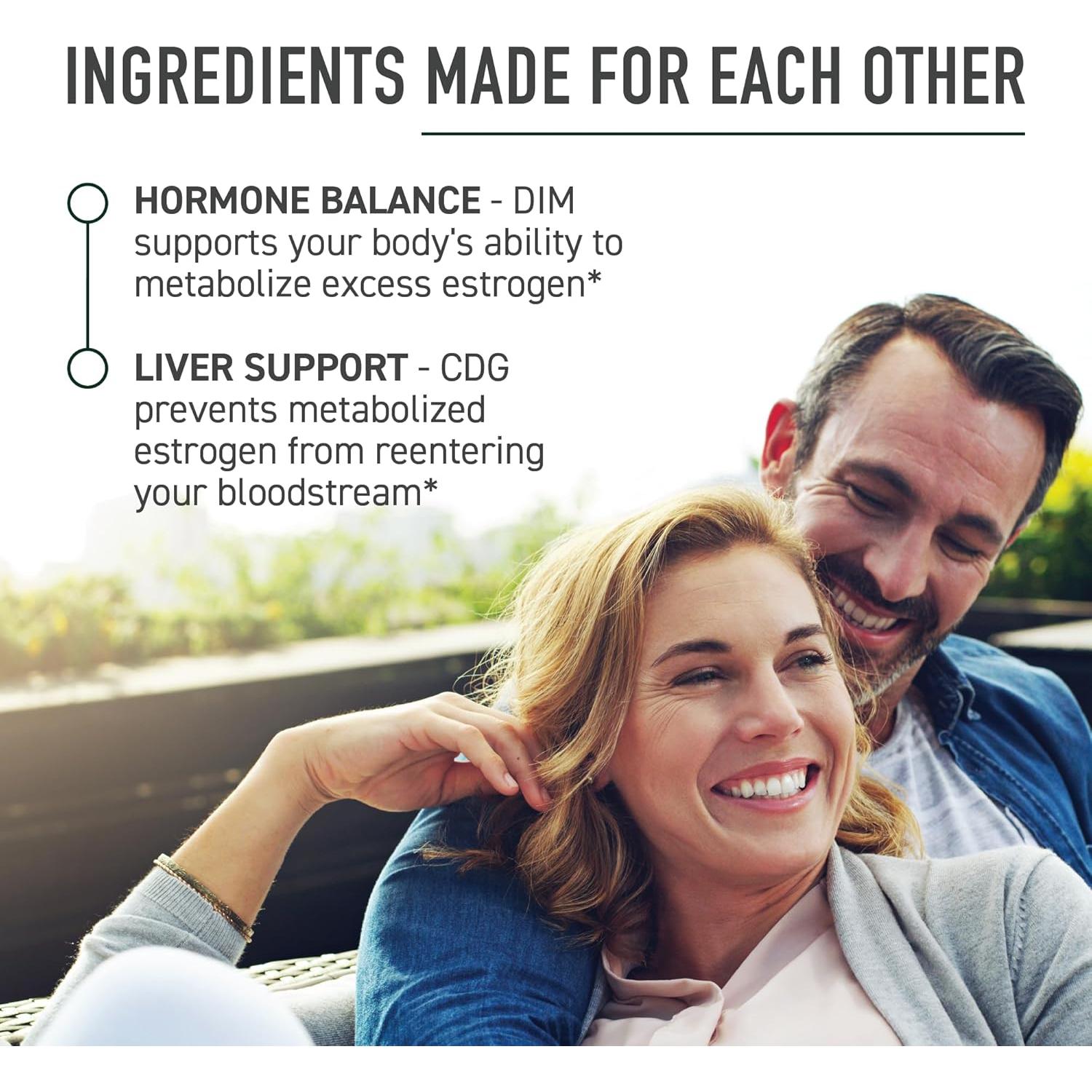 Suplemento D-Glucarato de Calcio con DIM 30 cápsulas SMNutrition