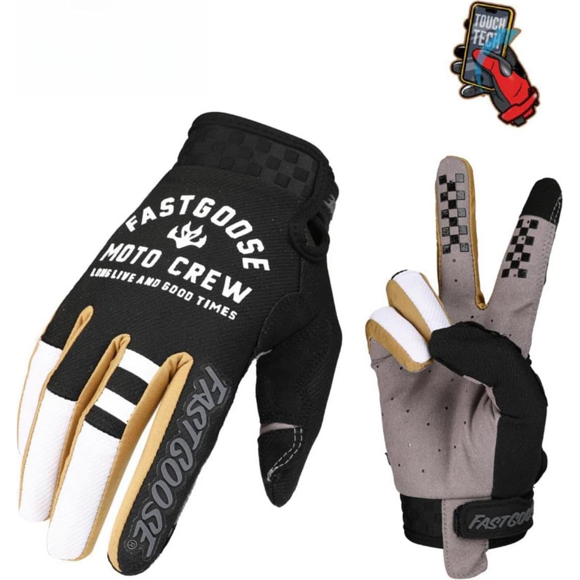 Guantes de Motocross TATACLEA Medianos Transpirables