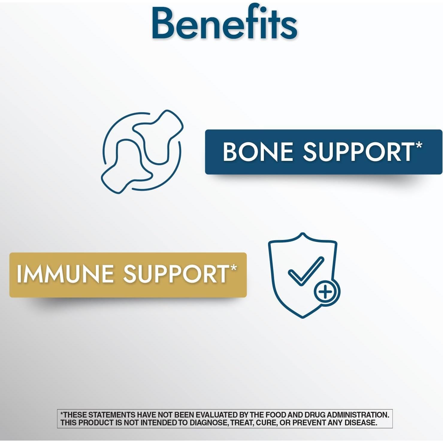 Calcio 600 mg con Vitamina D3 20 mcg Maravilla de la Naturaleza - 220 Tabletas