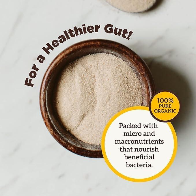 Polvo de Fibra de Acacia Orgánica Sari Foods 850g - Prebiótico Natural