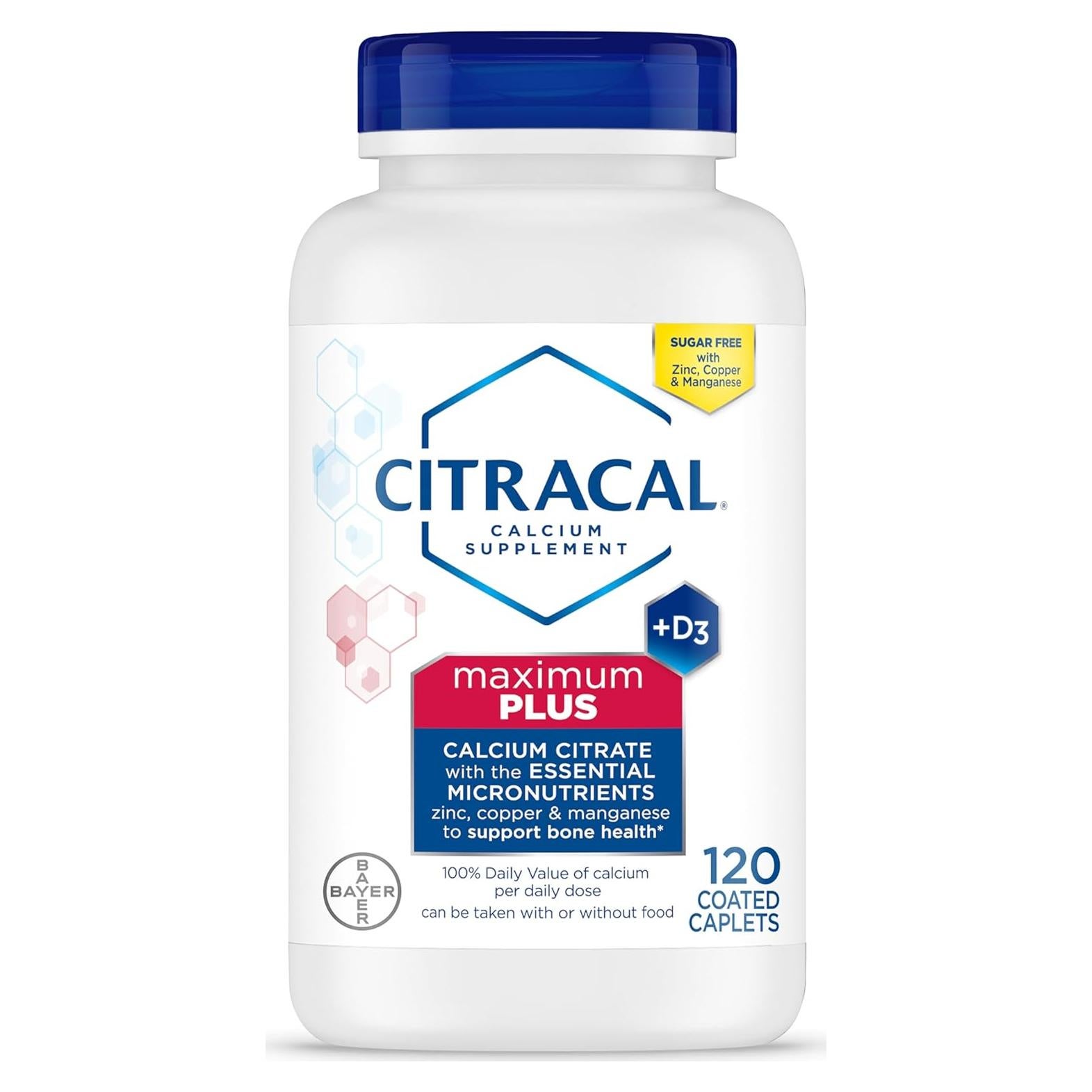 Citracal Maximum Plus 650 mg Calcio + 1000 UI Vitamina D3