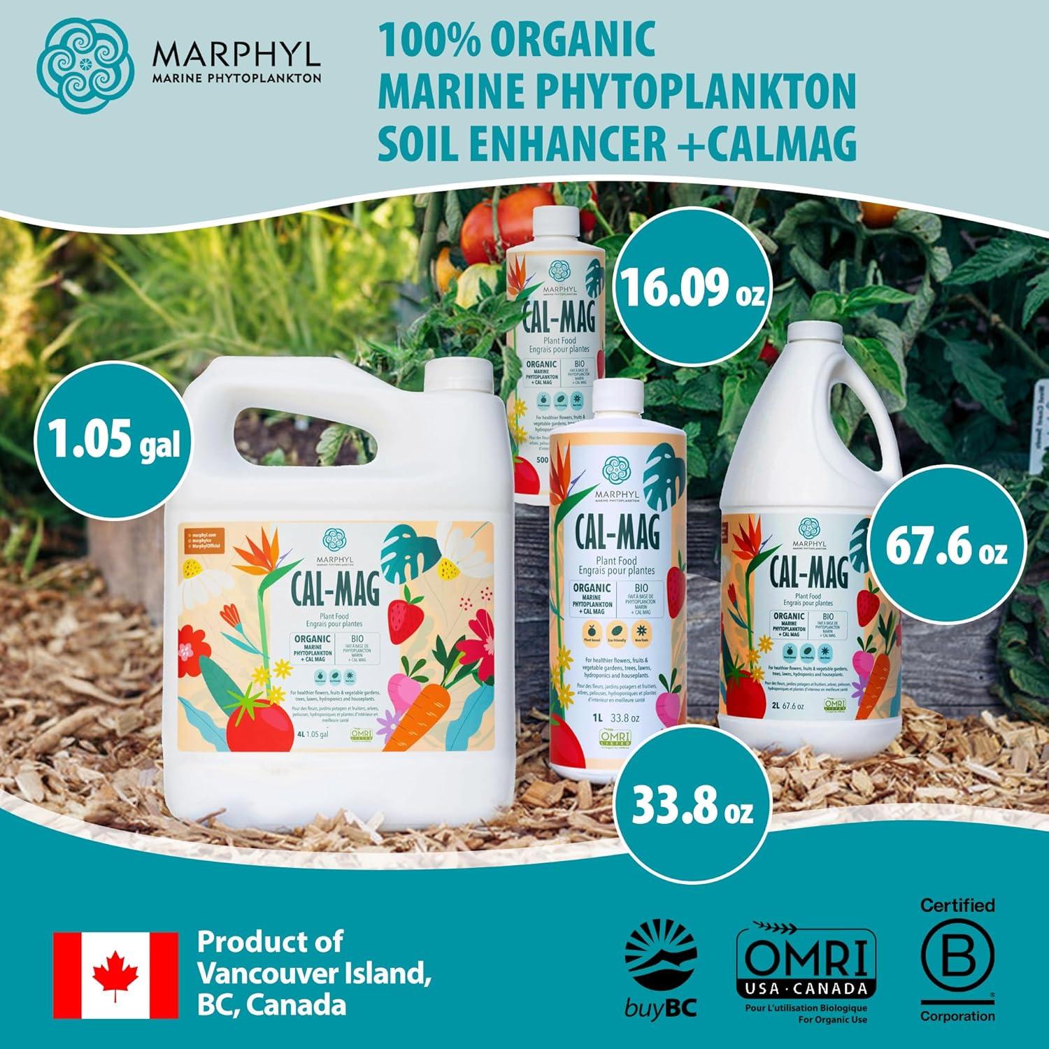 Fertilizante Líquido Orgánico MARPHYL CALMAG 2.0 L para Jardín