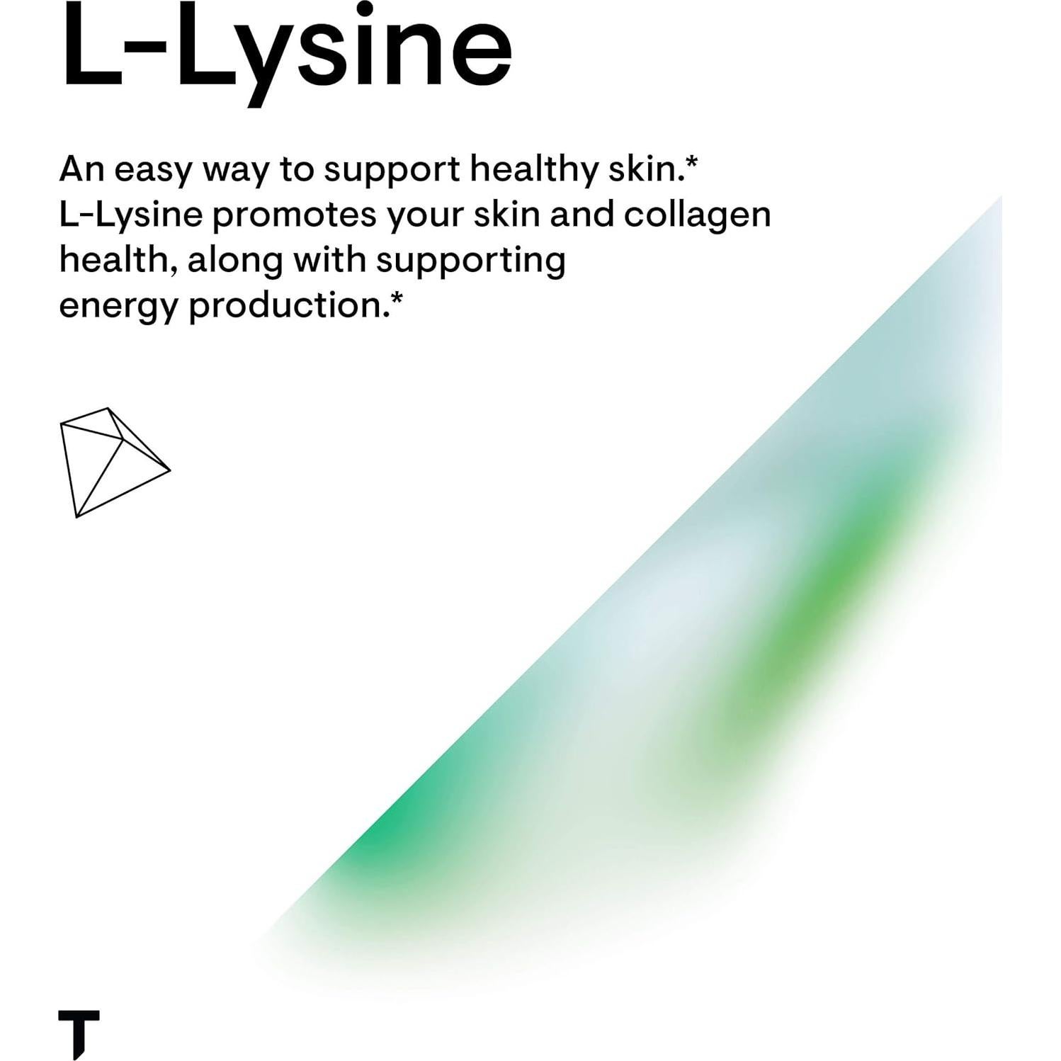 Lisina Thorne 500 mg - 60 Cápsulas para Salud Inmunológica