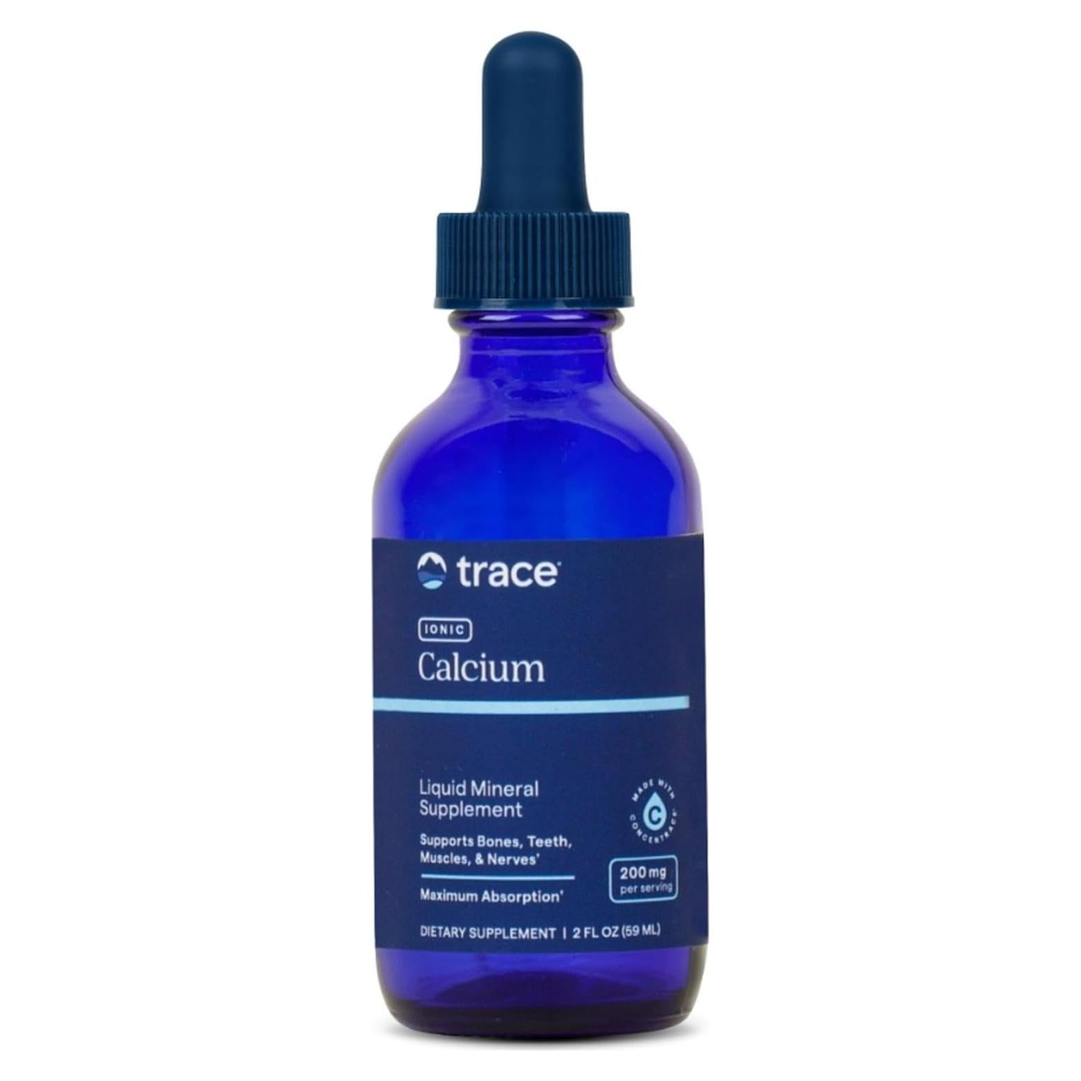 Suplemento Líquido de Calcio Iónico Minerales Traza 59 ml