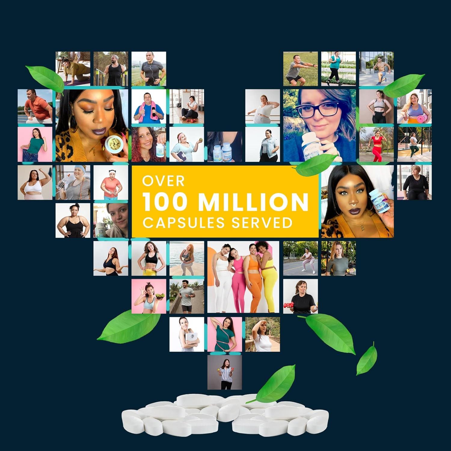 Tabletas de Calcio Shiny Leaf 600 mg con Vitamina D3 - 120 Ct