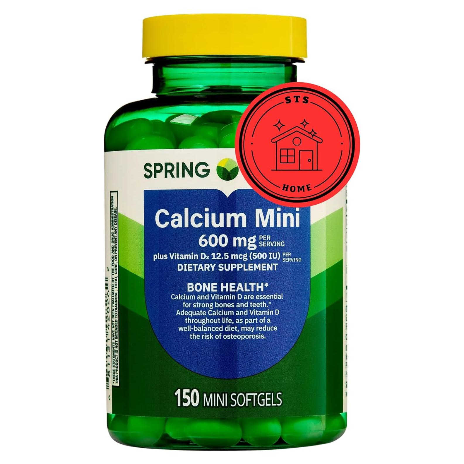 Suplemento Dietético Spring Valley Calcio Plus D3 150 Mini Gelatinas