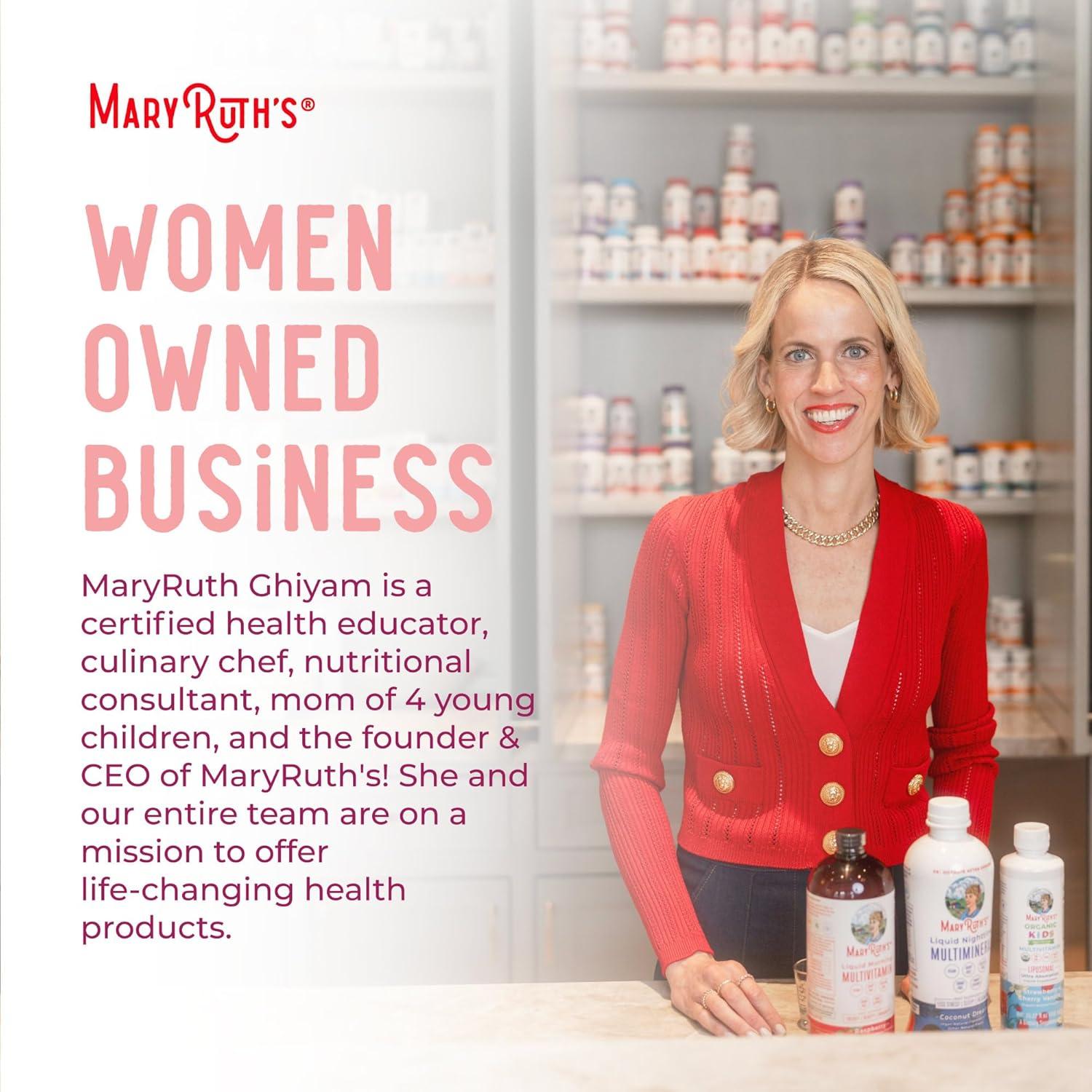 Vitaminas Prenatales y Postnatales MaryRuth 946ml Vegano