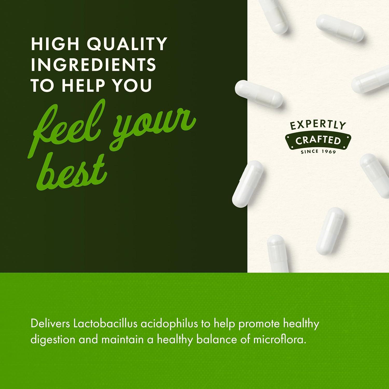 Suplemento Probiotico Swanson Lactobacillus Acidophilus 250 Cápsulas