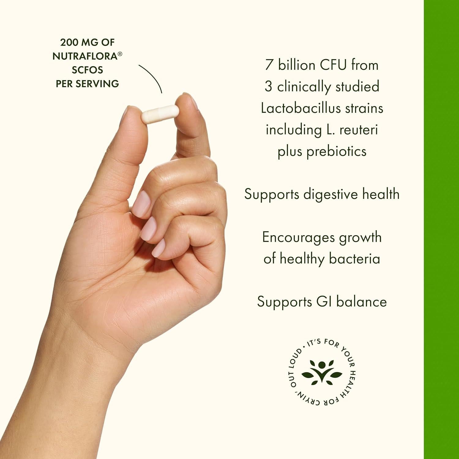 Swanson Probiotico L. Reuteri Plus 30 Cápsulas Vegetales