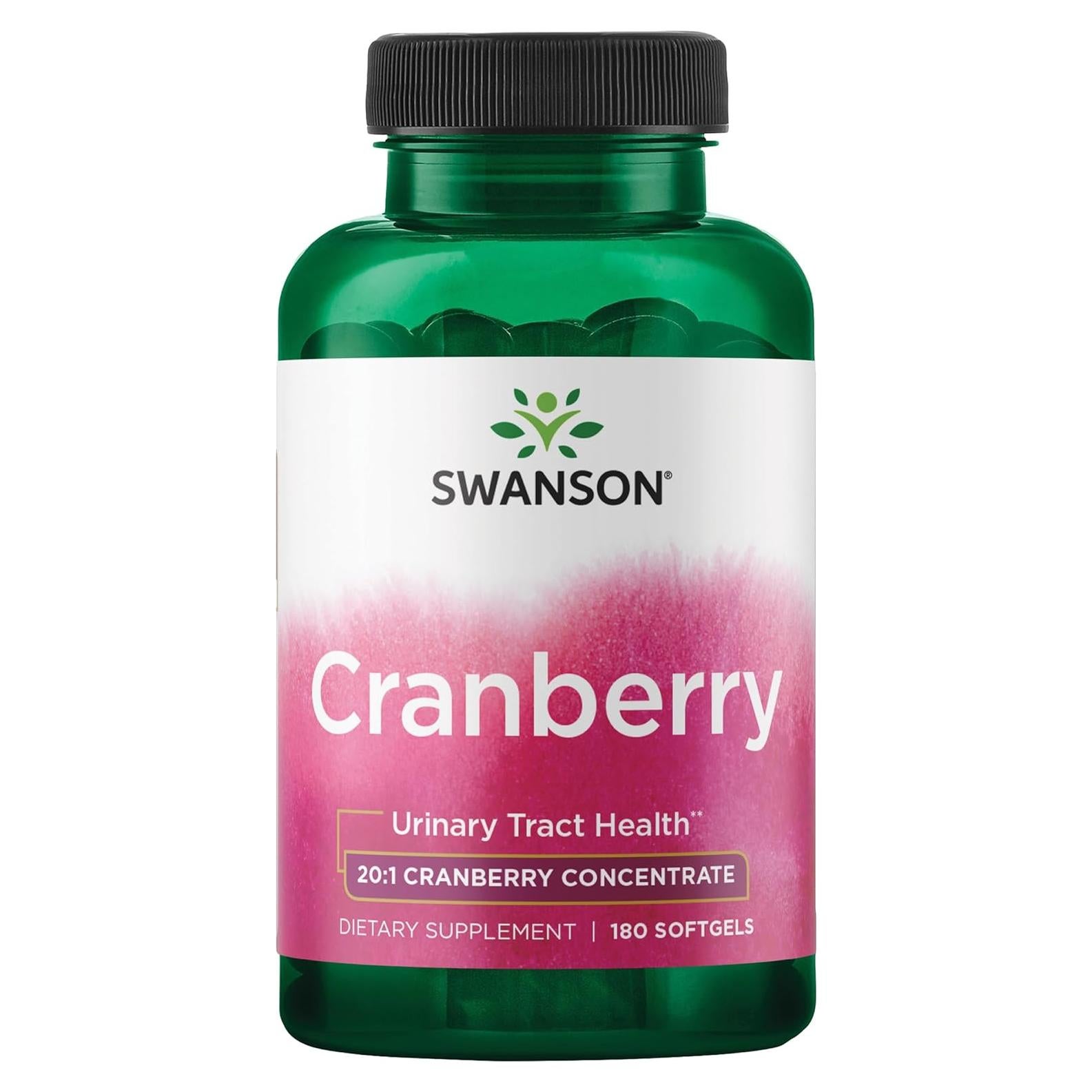 Suplemento de Arándano Swanson 180 Gelatinas Blandas 20:1