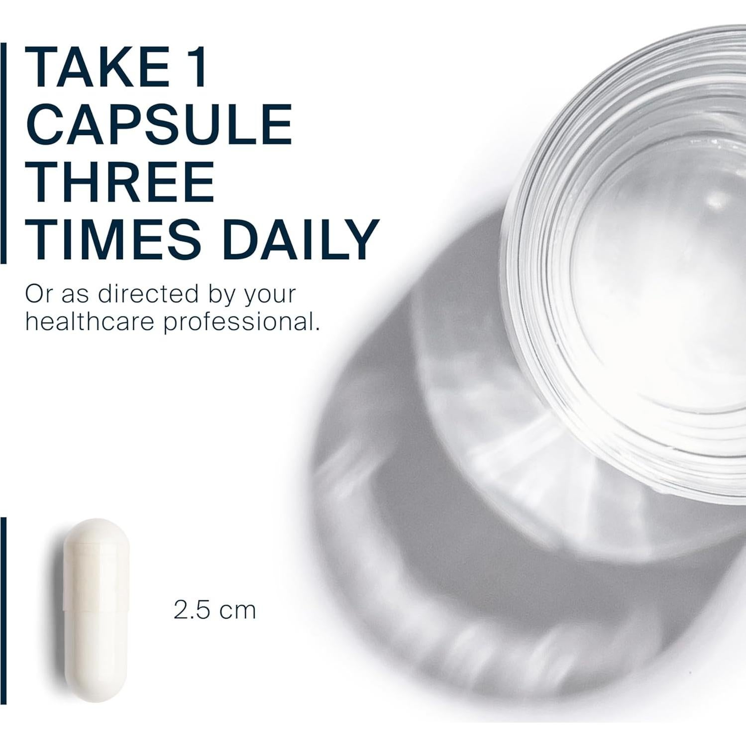 Suplemento de Lisina Nutrientes Vitales 100 Cápsulas 500mg