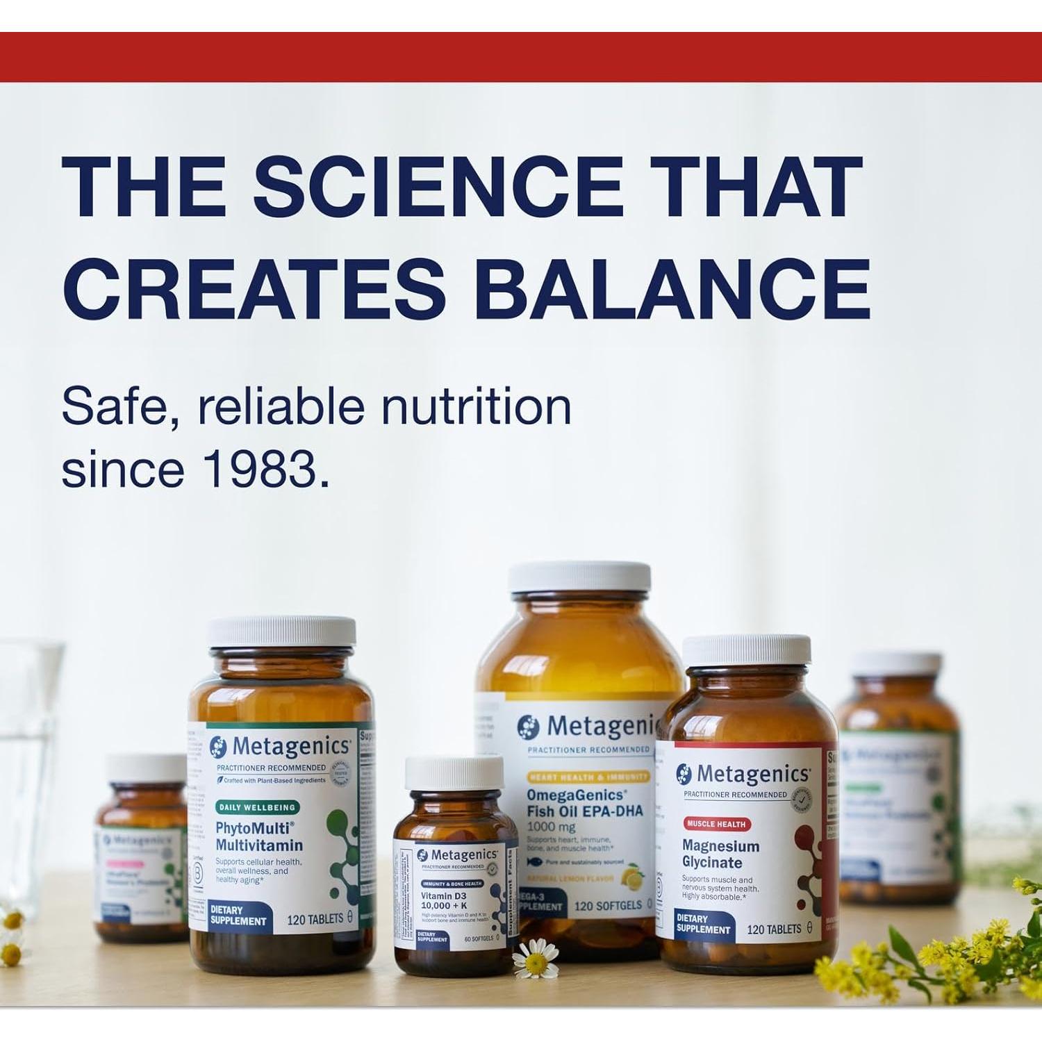 Suplemento Metagenics Constructor de Huesos 180 Tabletas