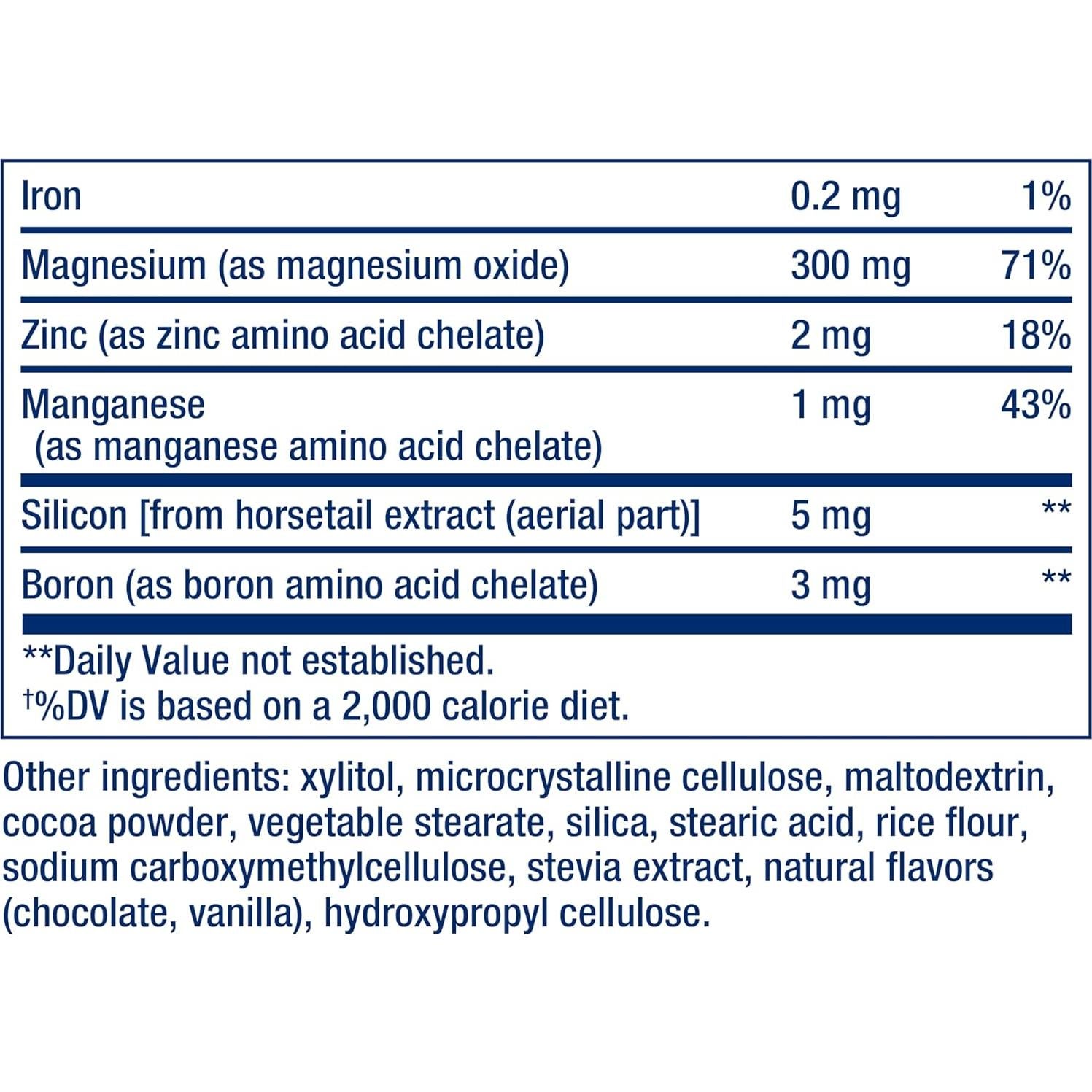 Suplemento de Calcio Life Extension Bone Restore 60 Tabletas