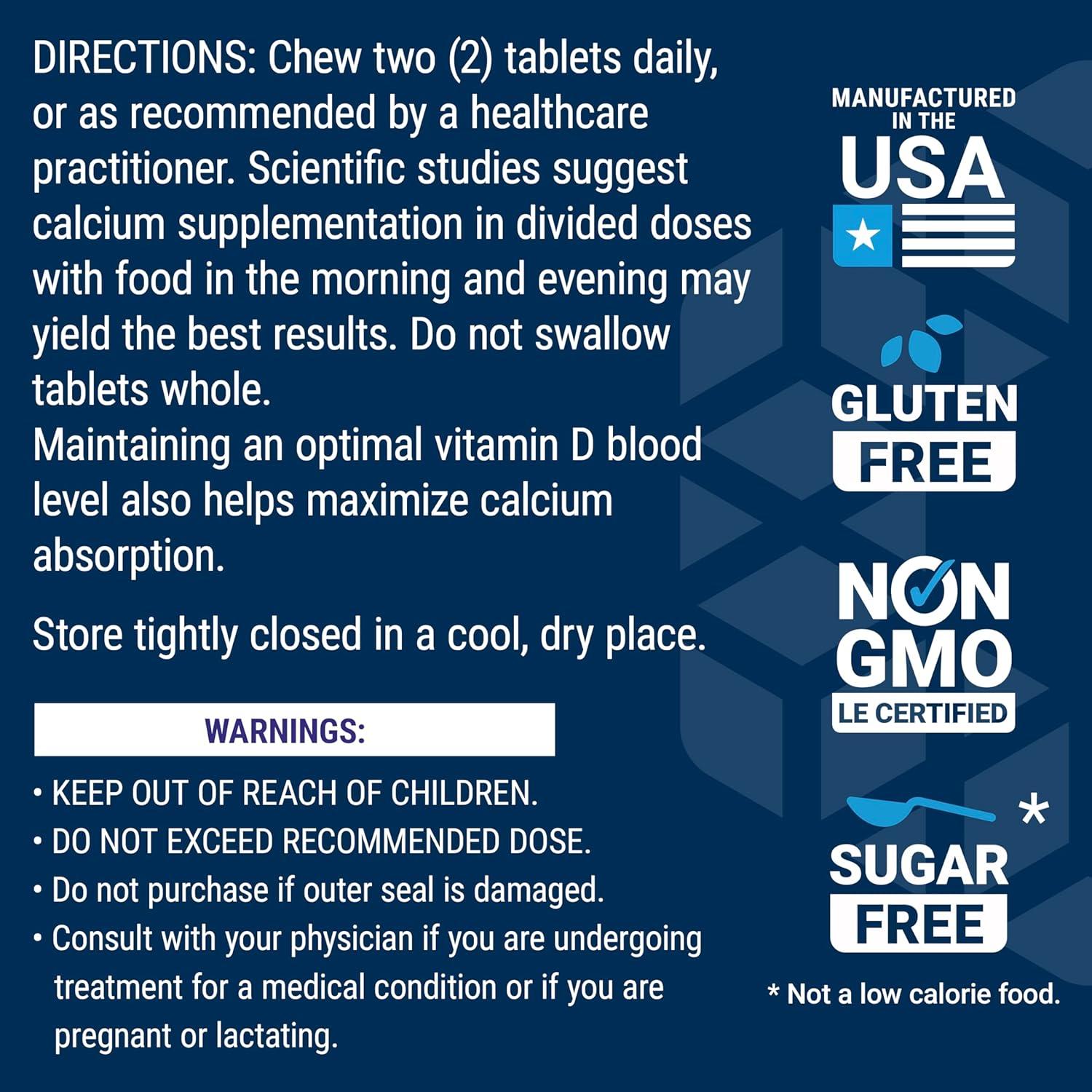 Suplemento de Calcio Life Extension Bone Restore 60 Tabletas