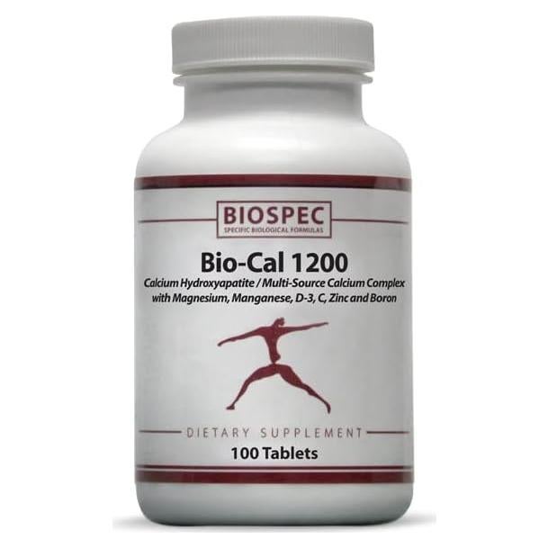 Bio-Cal 1200 - Suplemento Óseo con MCHA, Vitamina D3 y K2
