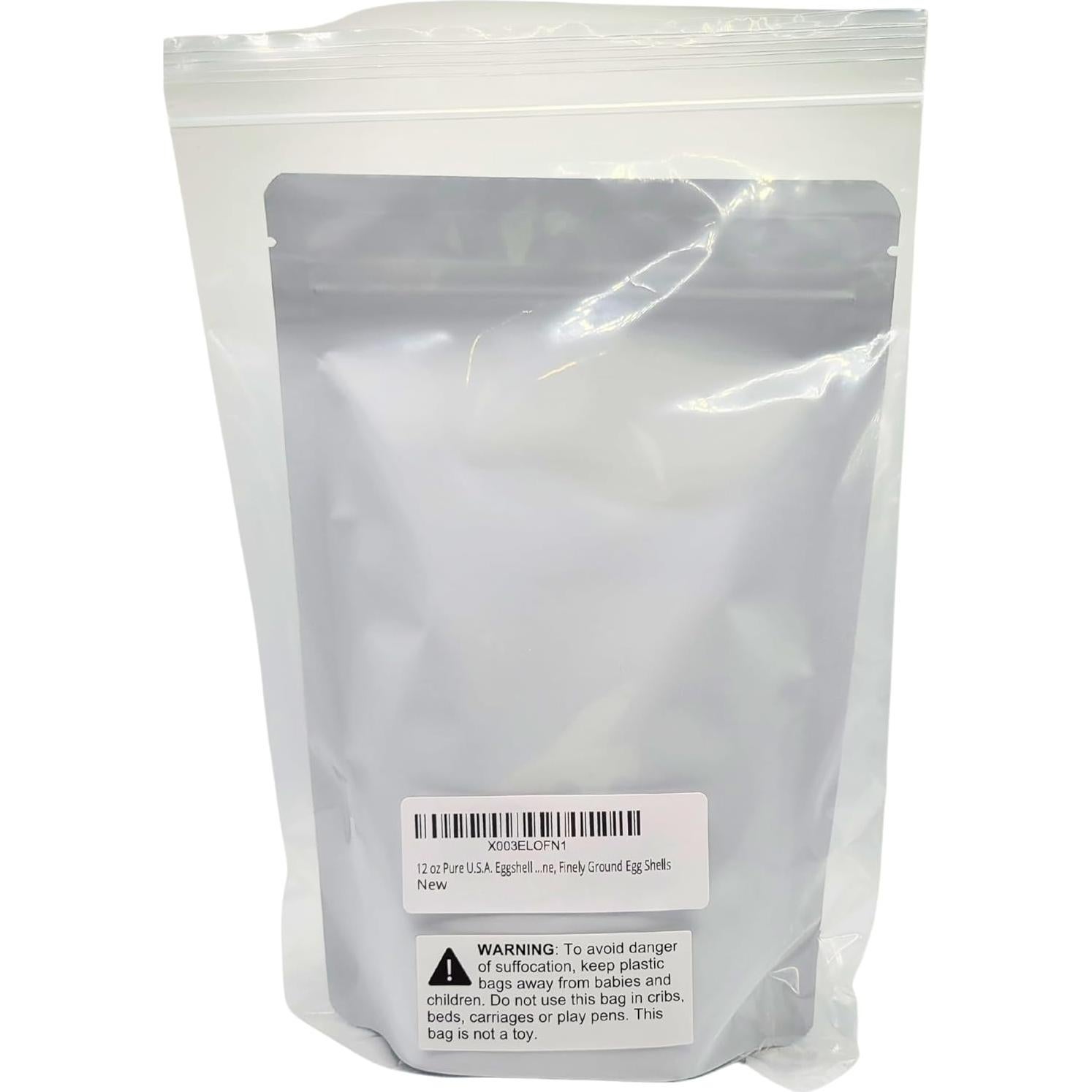 Polvo de Cáscara de Huevo Natures Vitality 290g Suplemento Calcio