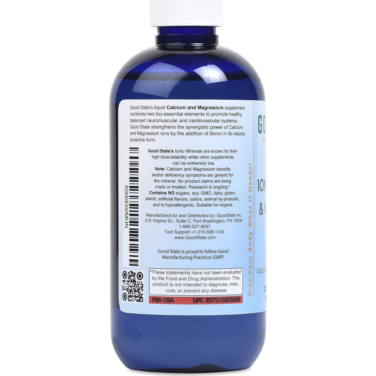 Calcio y Magnesio Líquido Good State 72 mg/63 mg - 240 ml