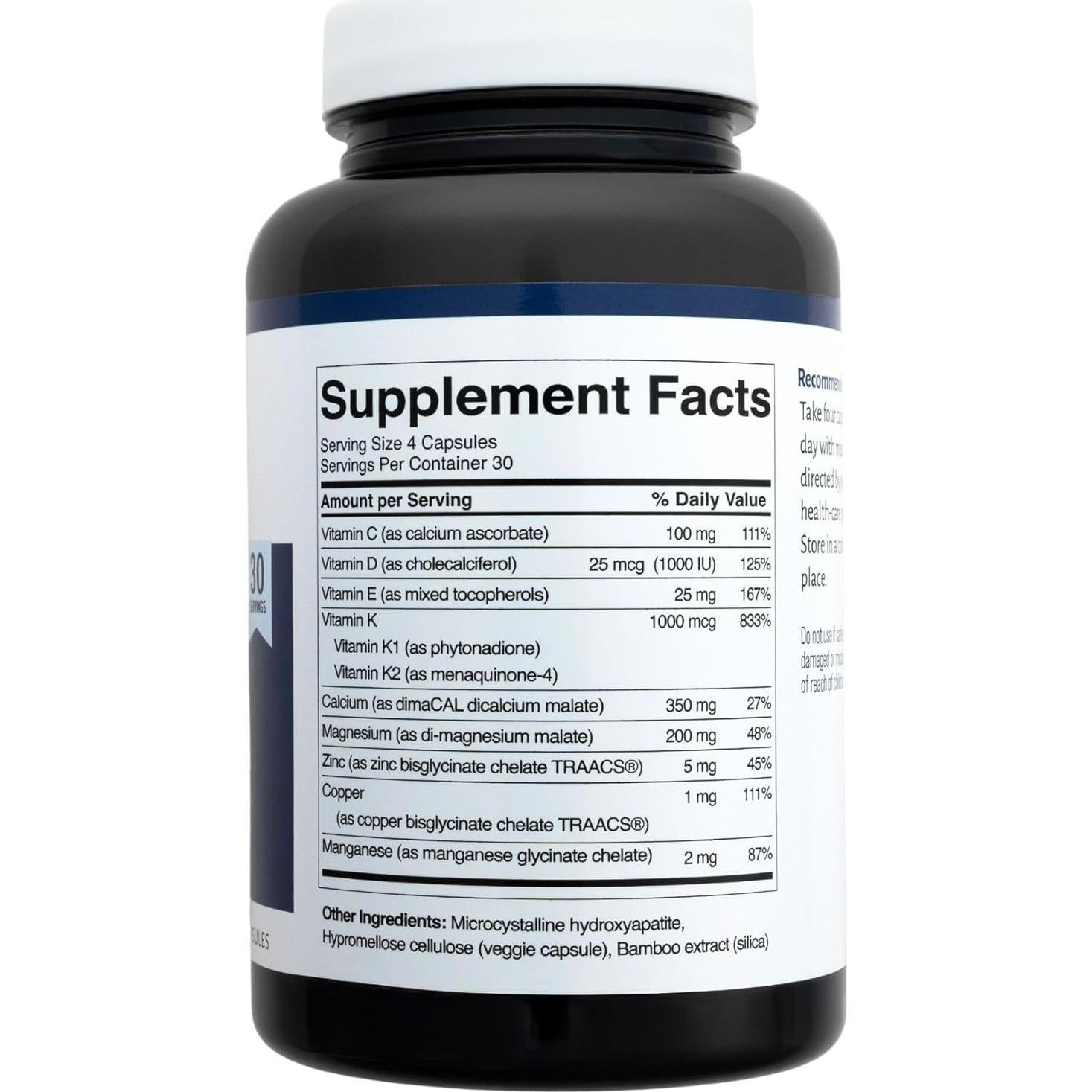 Suplemento de Calcio Viviendo Bien Dra. Michelle 120 Cápsulas