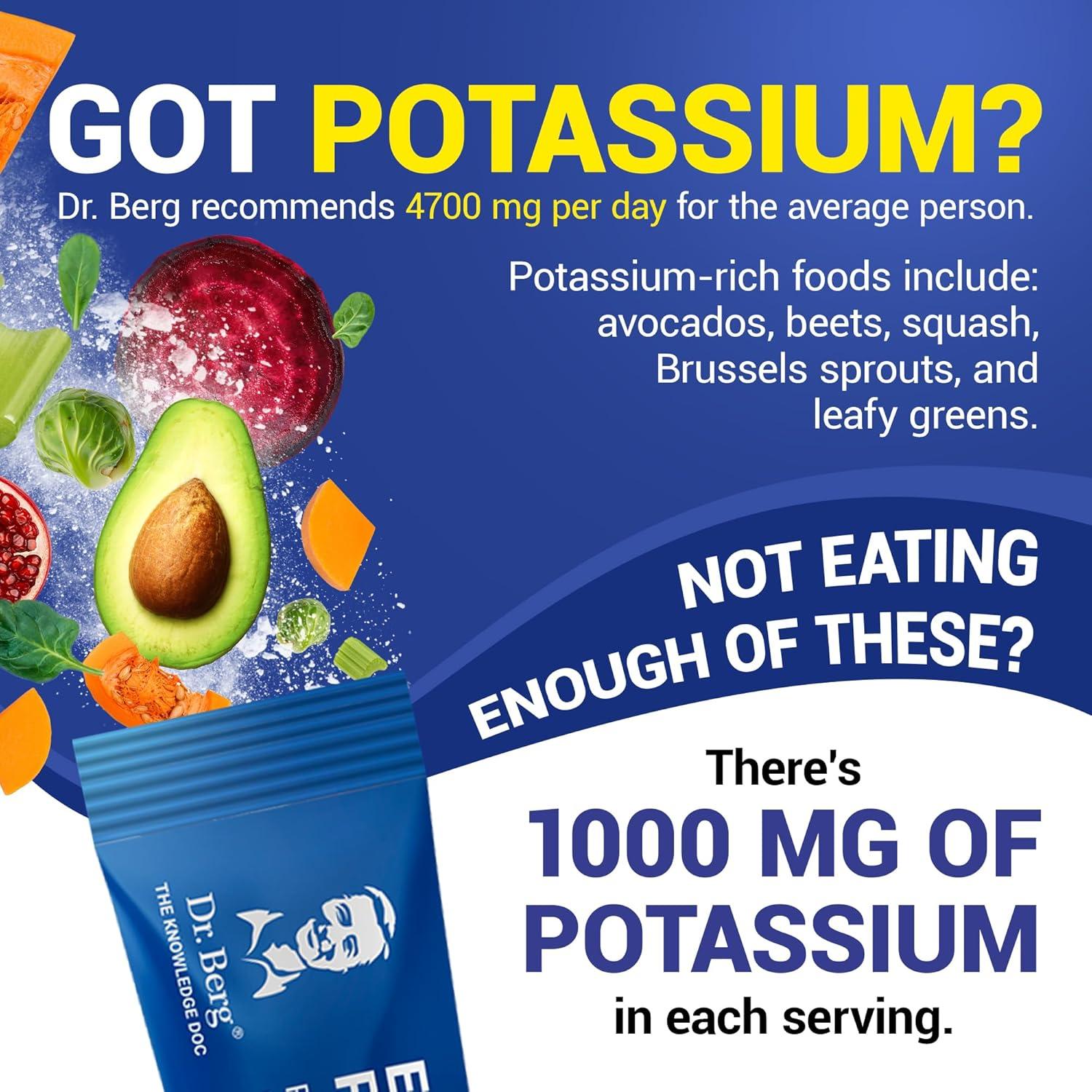 Paquete Variado de Polvo de Electrolitos Sin Azúcar Dr. Berg - 28 Sobres