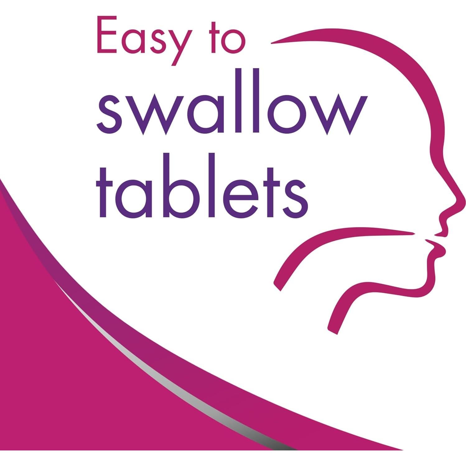 Suplemento de Hierro Slow Fe 45mg - 60 Tabletas Fáciles de Tragar