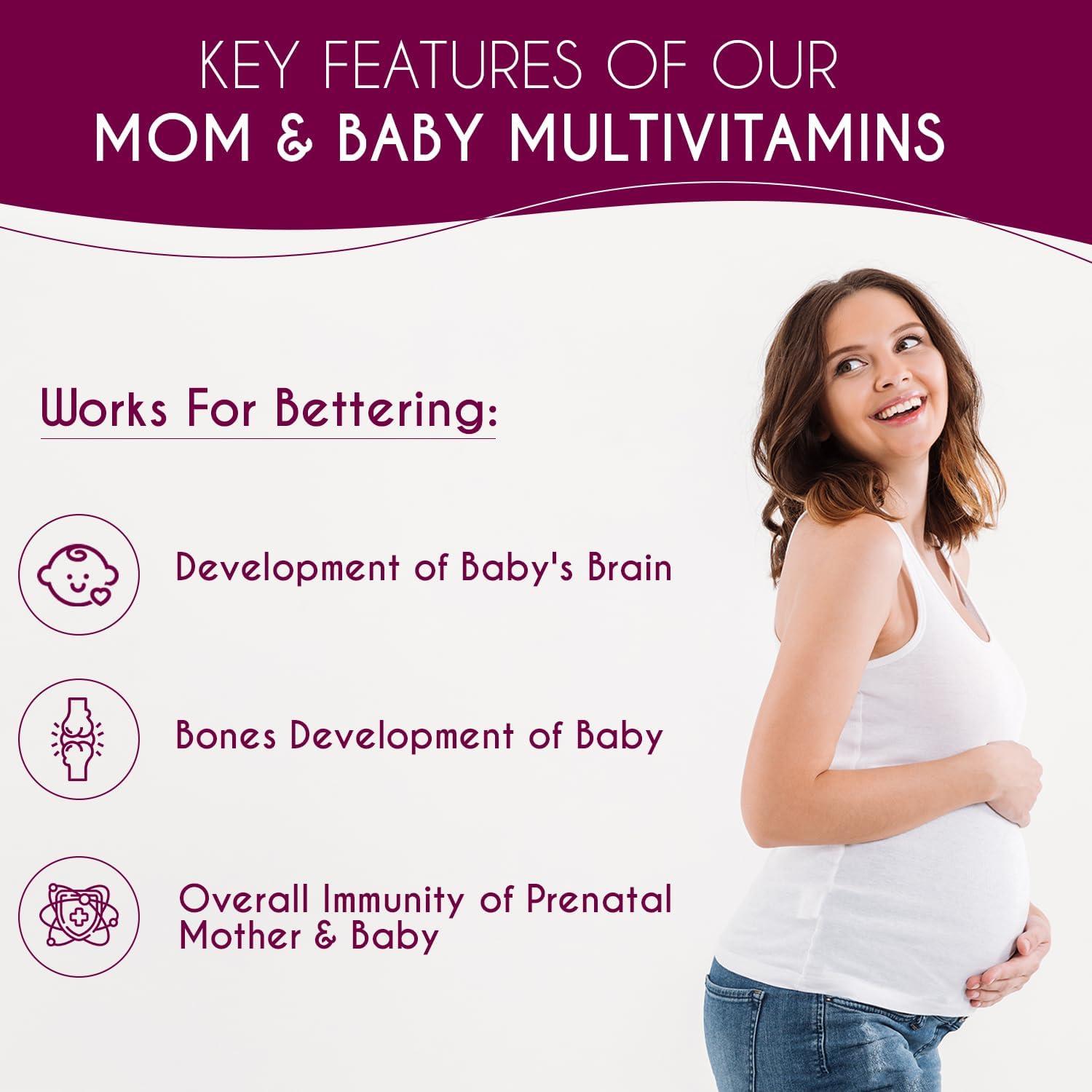 Suplemento Prenatal Multivitamínico Morlux Naturals - 60 Cápsulas