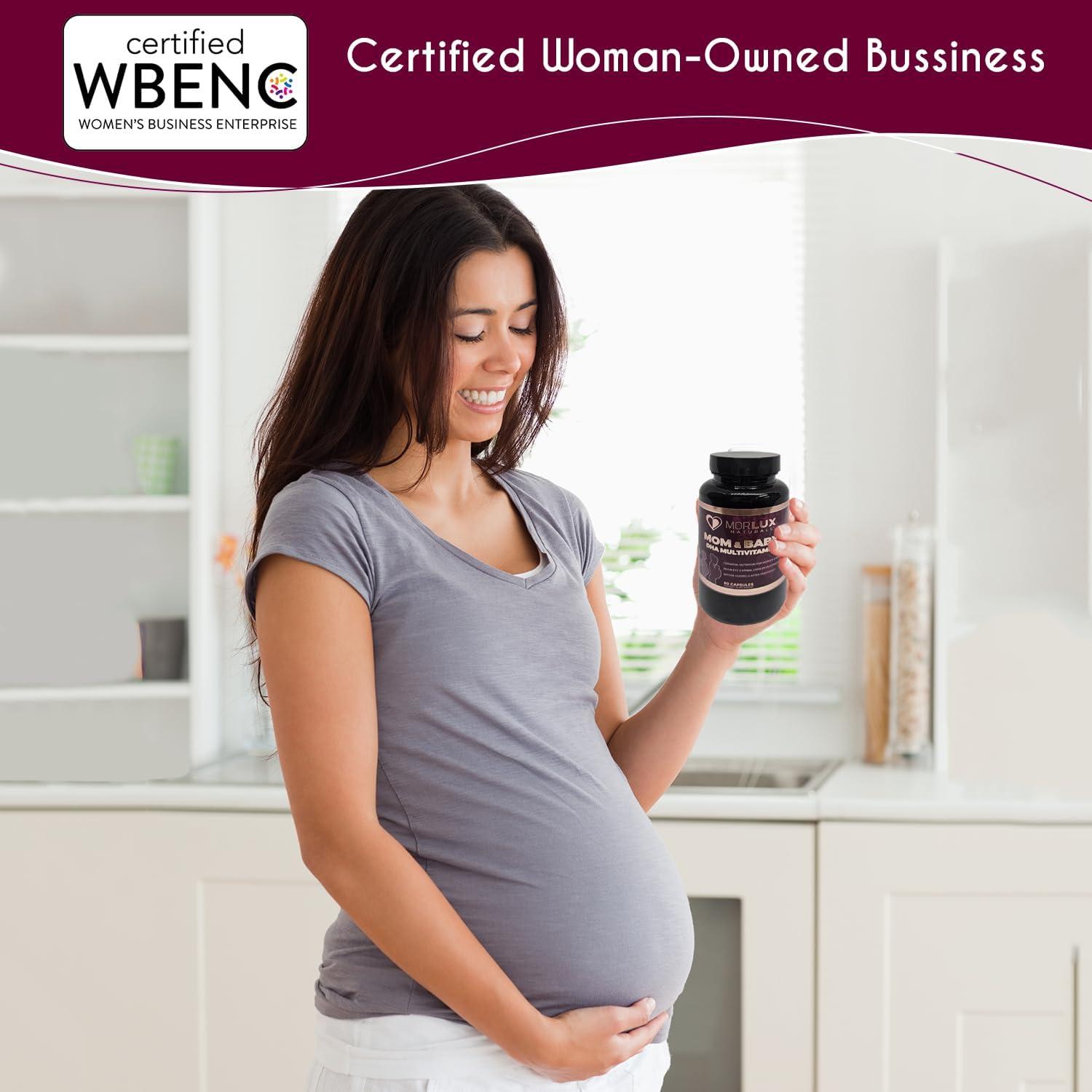 Suplemento Prenatal Multivitamínico Morlux Naturals - 60 Cápsulas