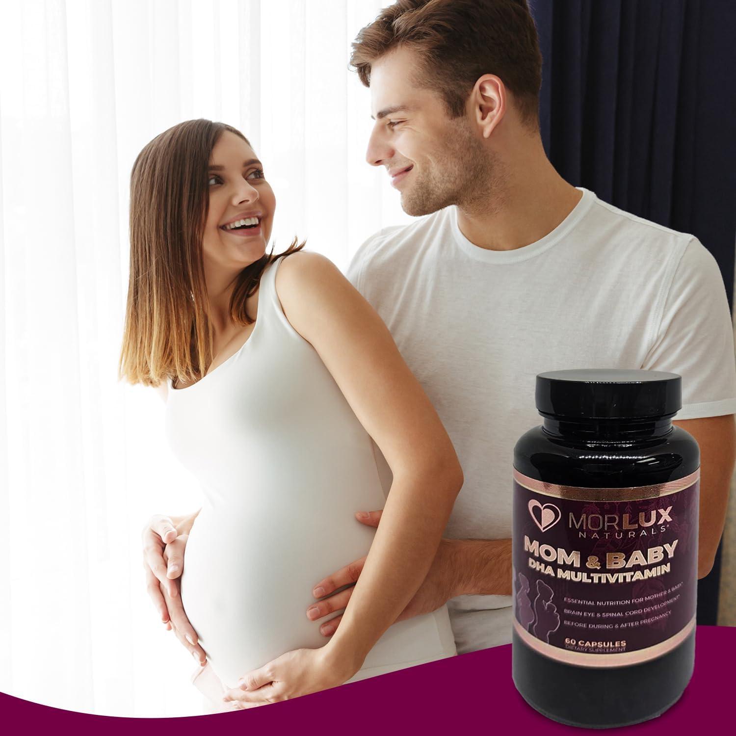 Suplemento Prenatal Multivitamínico Morlux Naturals - 60 Cápsulas