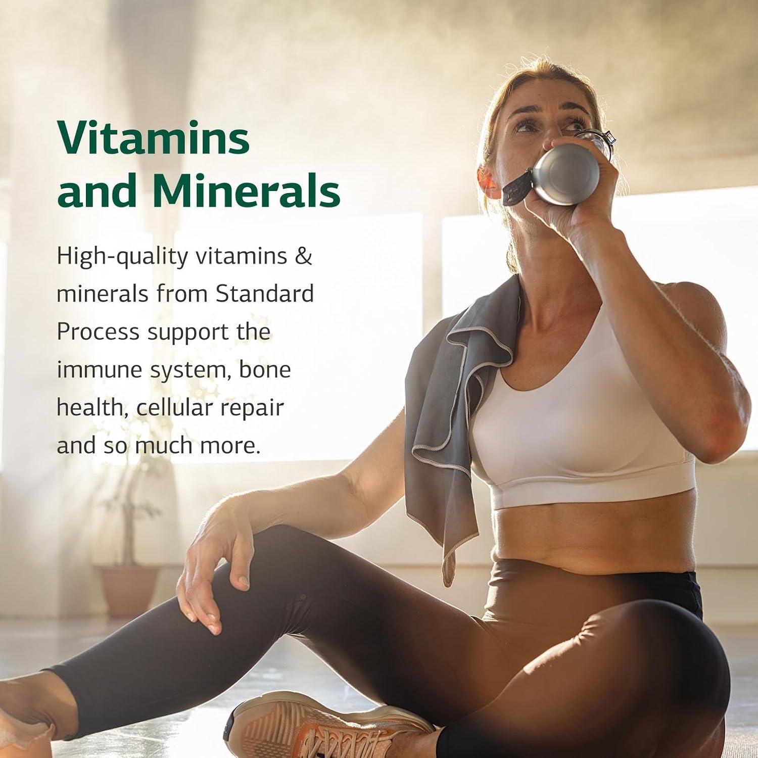 Ferrofood Standard Process - Suplemento de Hierro y Vitamina B12 40 Cápsulas