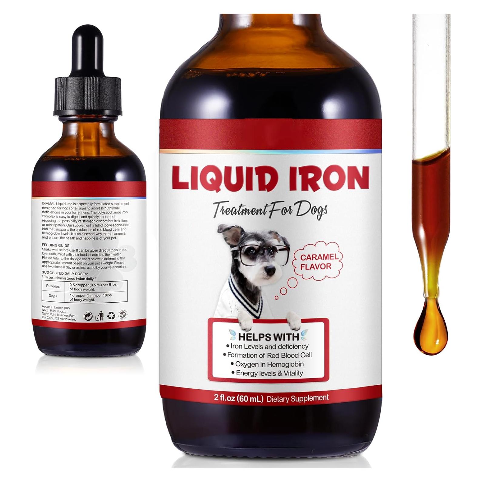 Suplemento de Hierro Líquido para Perros FSLHCY 59 ml