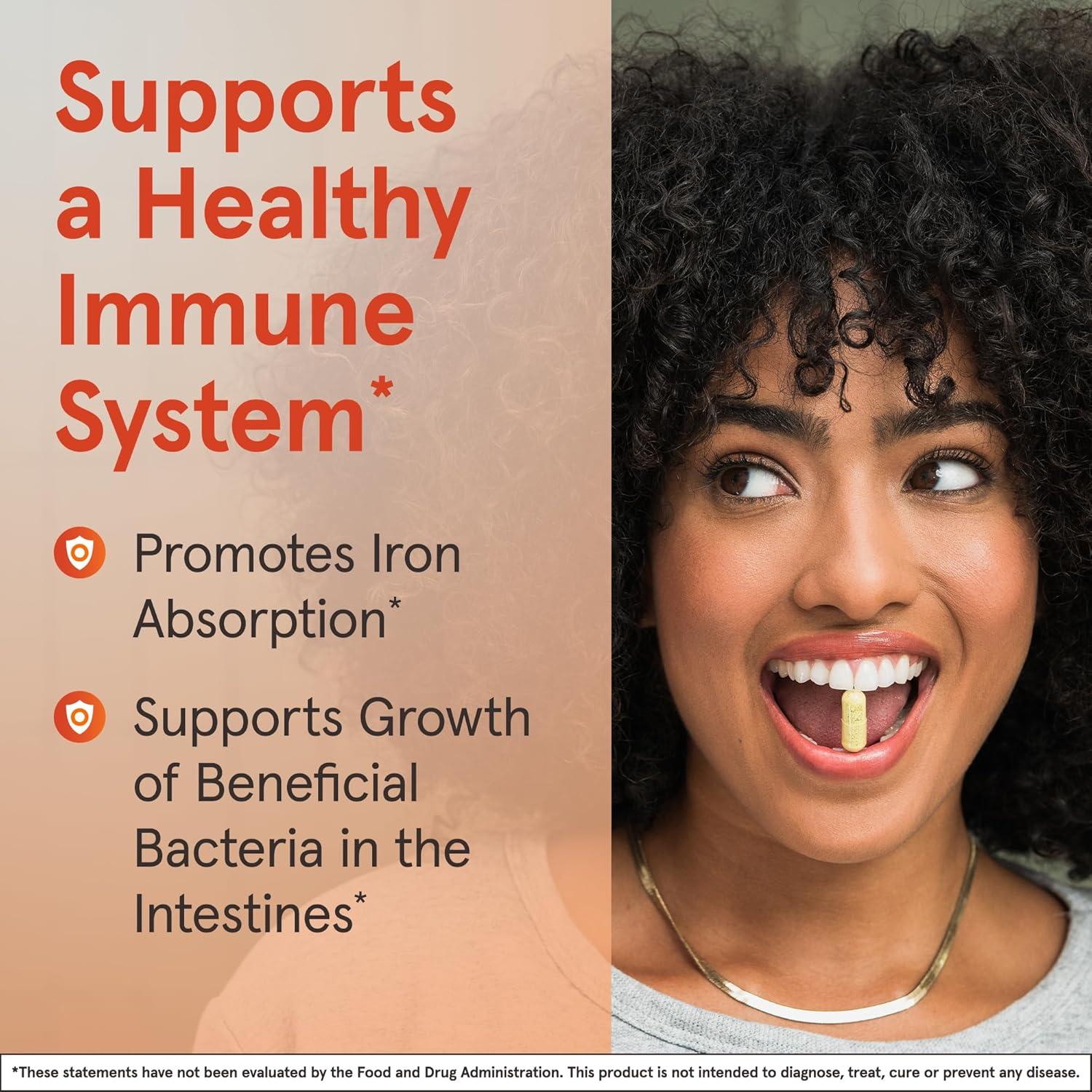 Lactoferrina Liofilizada Jarrow Formulas 250 mg - 60 Cápsulas