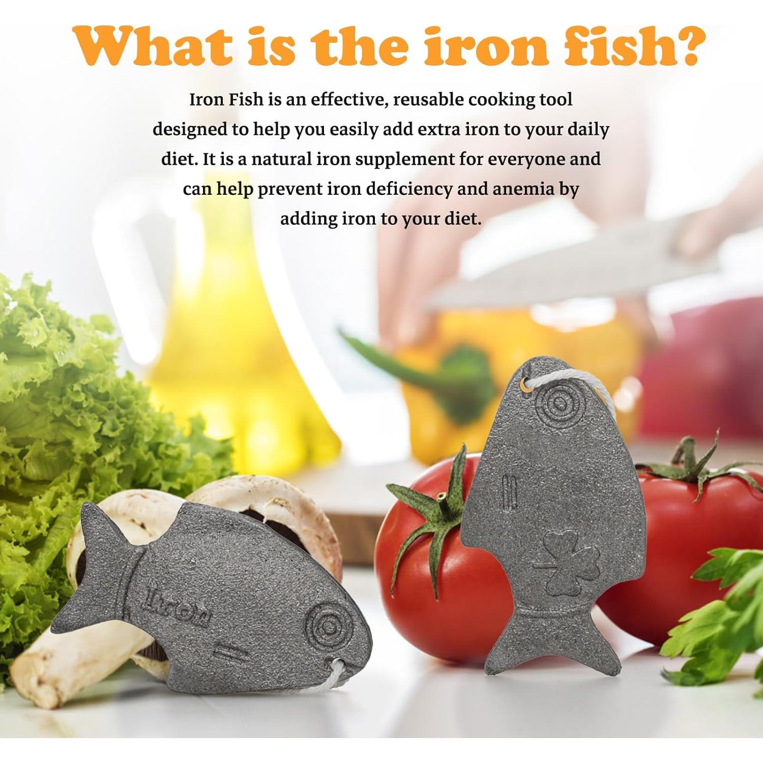 Pez de Hierro Amareu IF01 - Suplemento Natural de Hierro 2 Pzas