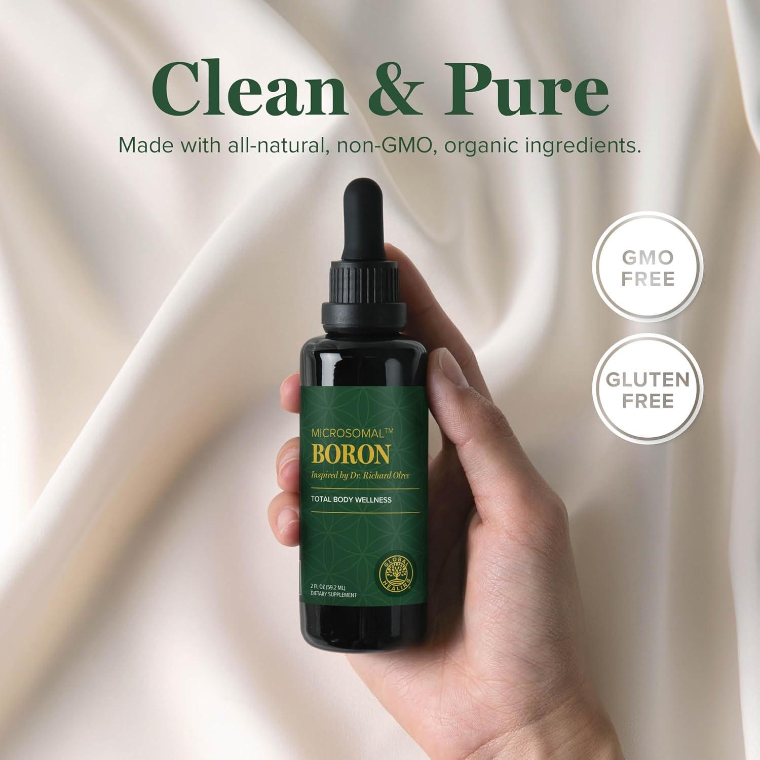 Suplemento de Boro Centro de Sanación Global 5 mg 59.15 ml