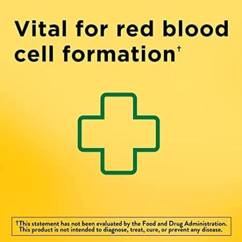 Suplemento de Hierro Nature Made 65 mg - 365 Tabletas