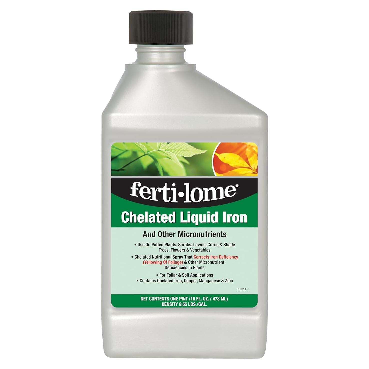 Fertilome Hierro Líquido Quelado 473 ml - Nutrientes para Plantas