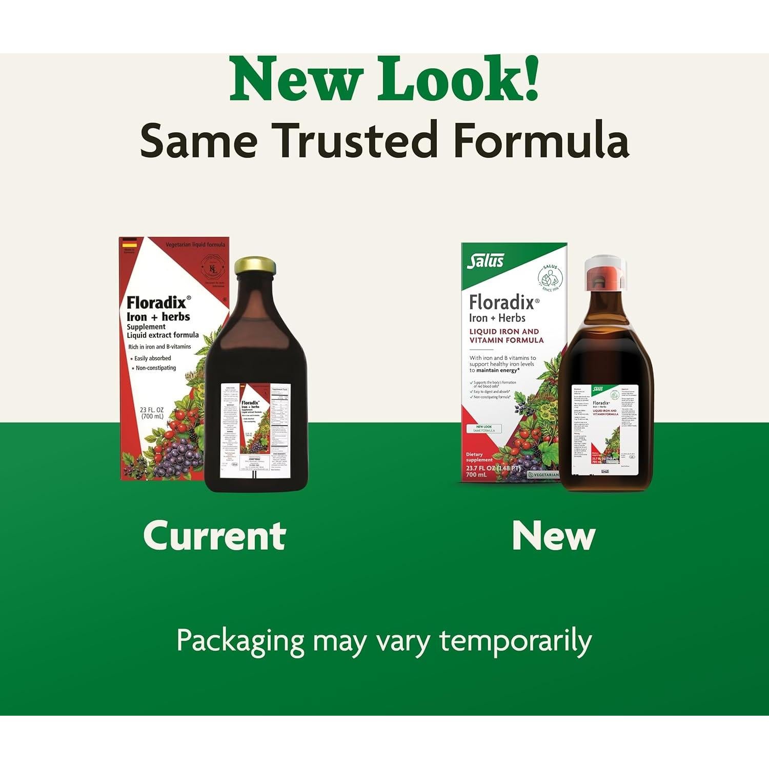 Floradix Hierro Líquido 680 ml + Gallexier Amargos Herbales 100 ml