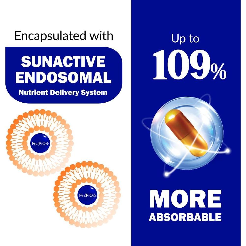 Suplemento de Hierro Femme LABO Nutrition 15mg Vegano 90 Cápsulas