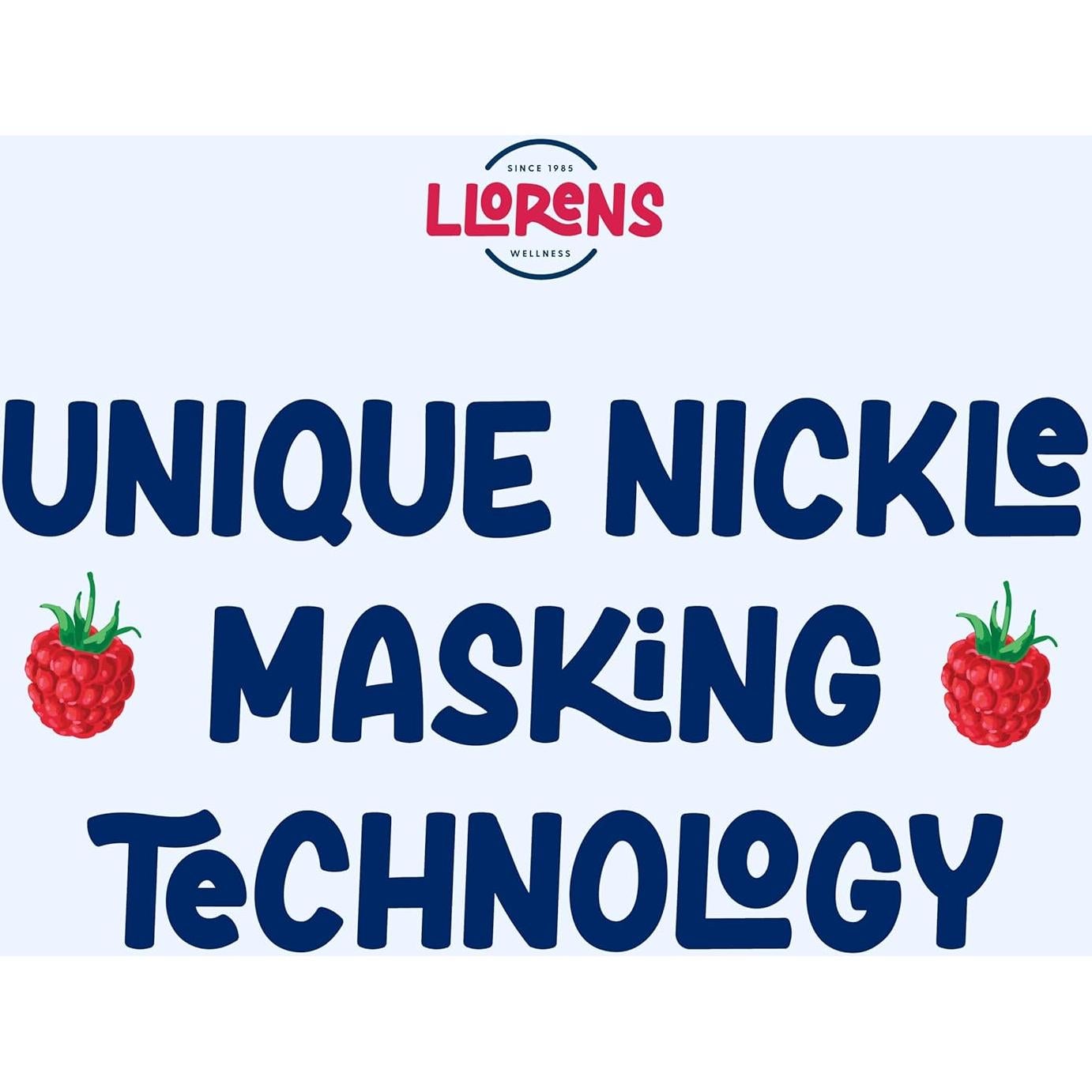 Suplemento de Hierro Líquido Llorens 100mg Frambuesa 170g