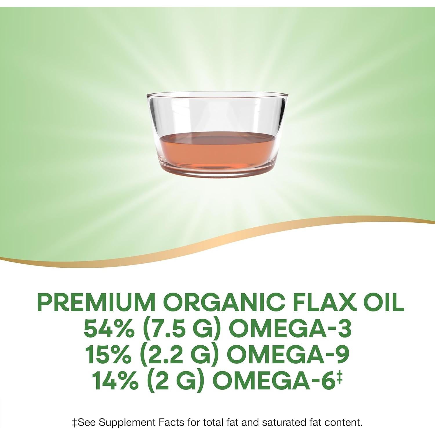 Aceite de Linaza Orgánico Nature's Way 710 ml Prensado en Frío