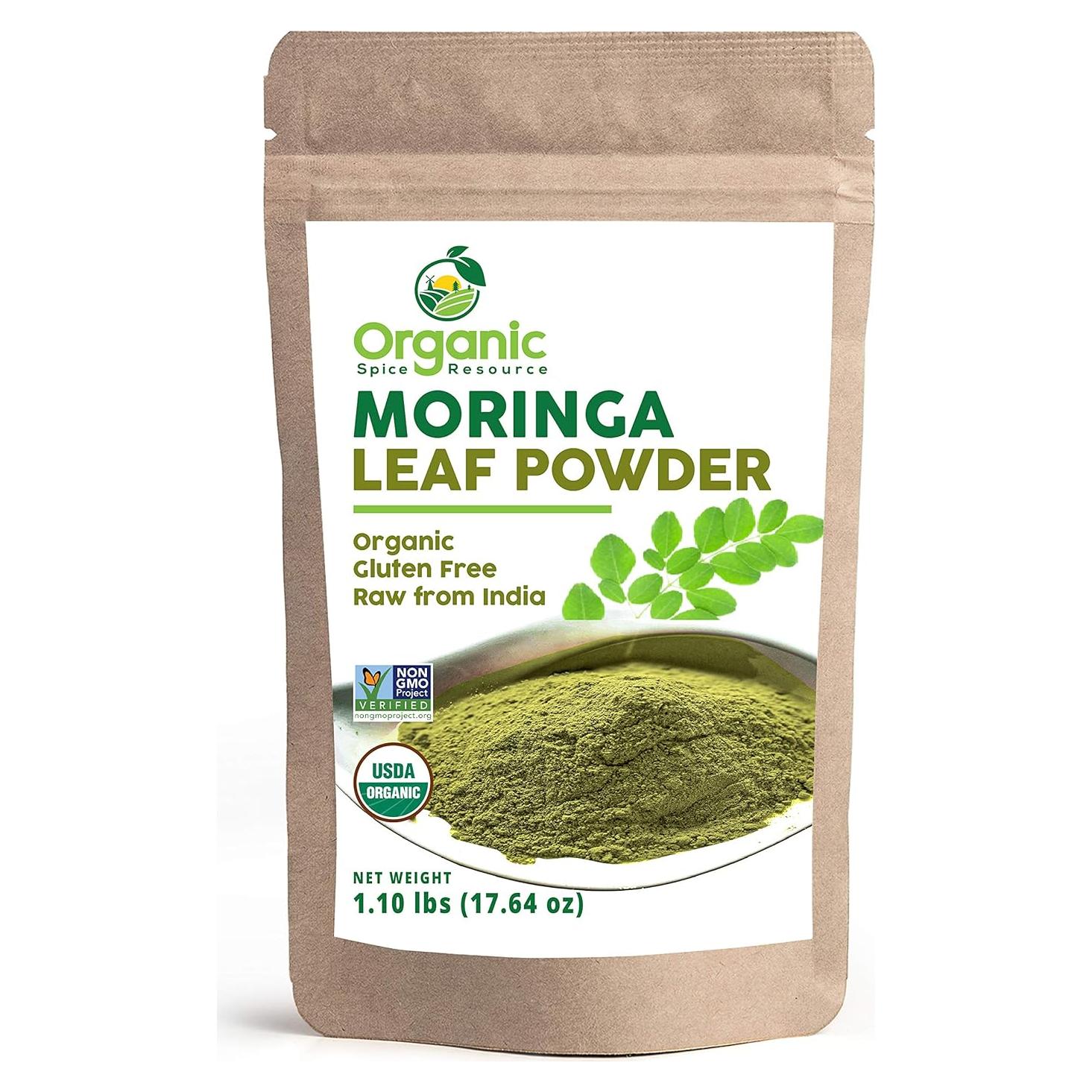 Polvo de Moringa Orgánico SHOPOSR 500g - Sin Aditivos, USDA